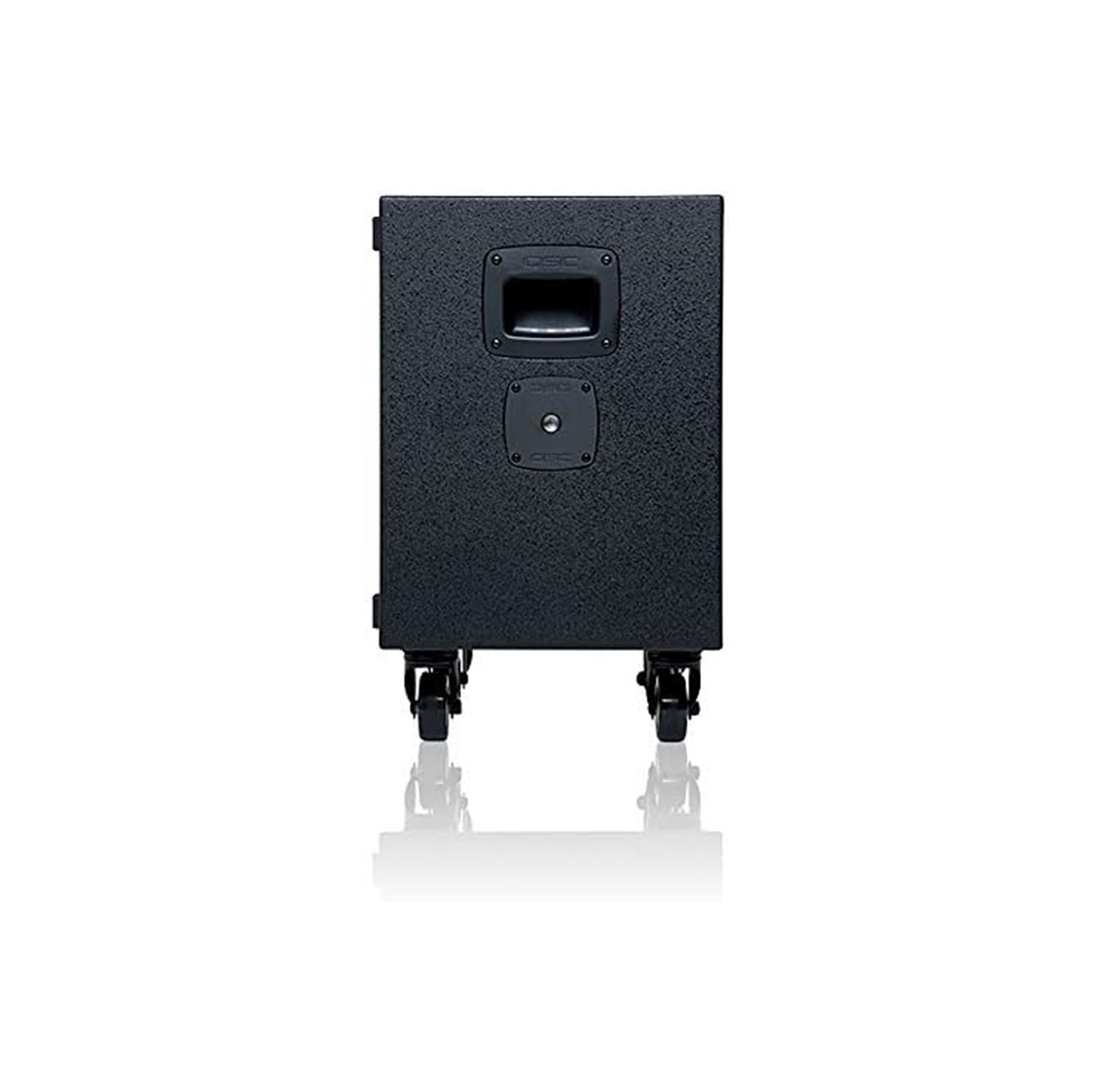 QSC KS112 2000 Watt 12 Inch Powered Subwoofer - Ultra Compact and Rugged Design - Integrated DSP - Vertical, Horizontal or Pole Mounting Options -