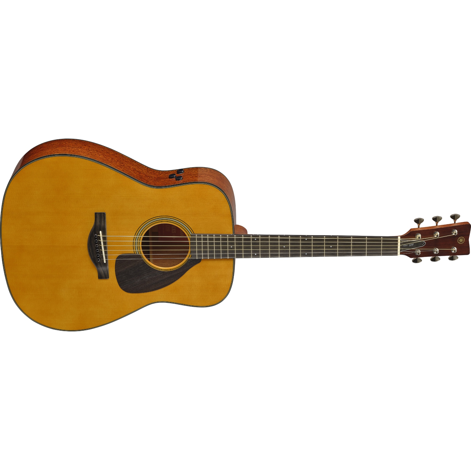 Guitare acoustique/électrique Dreadnought FGX5 II Red Label de Yamaha avec étui rigide