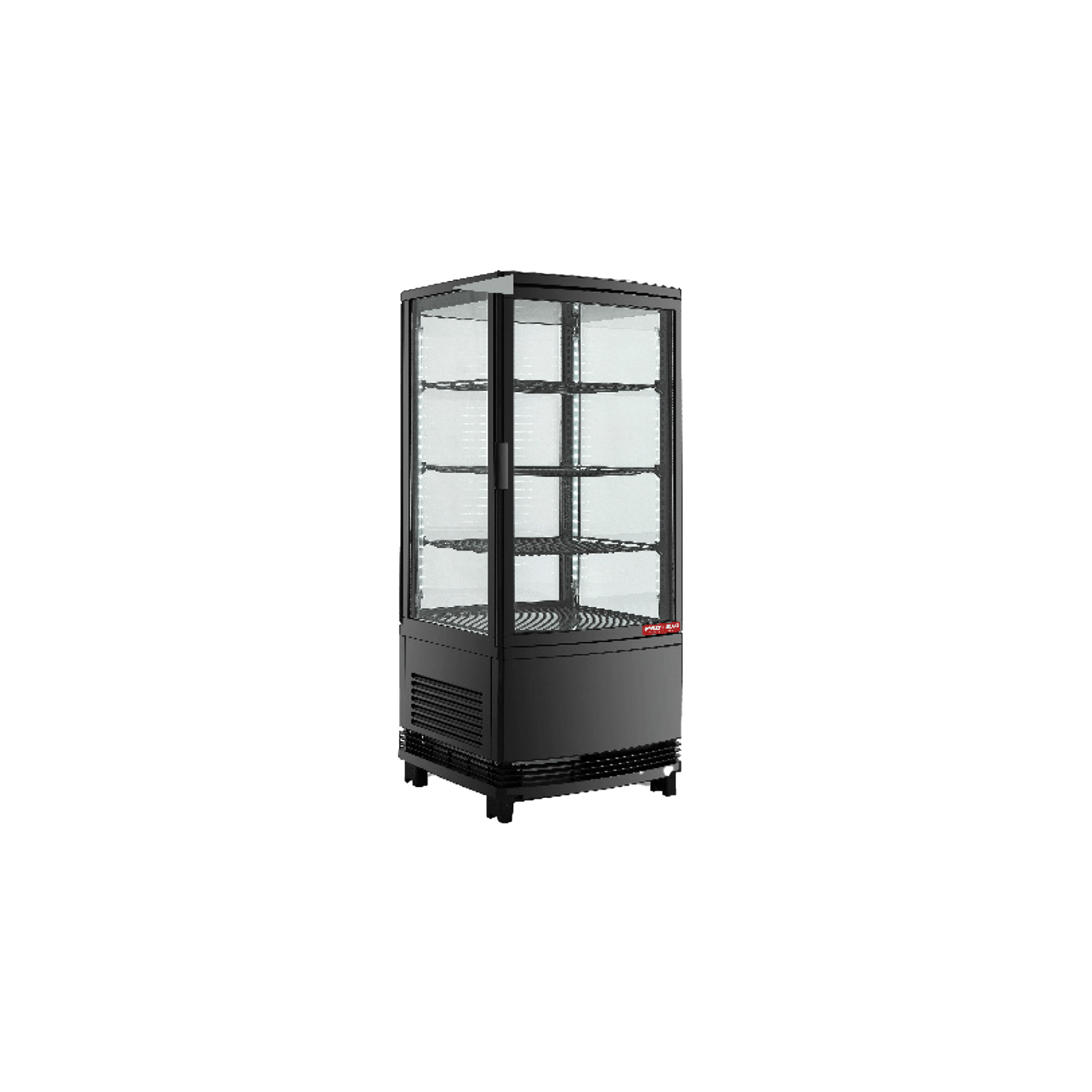 NEW AIR NCD-19-SV Commercial 19" Self-Serve Refrigerated Countertop Display Case - Ideal for Café's, Restaurants and Convenience Stores