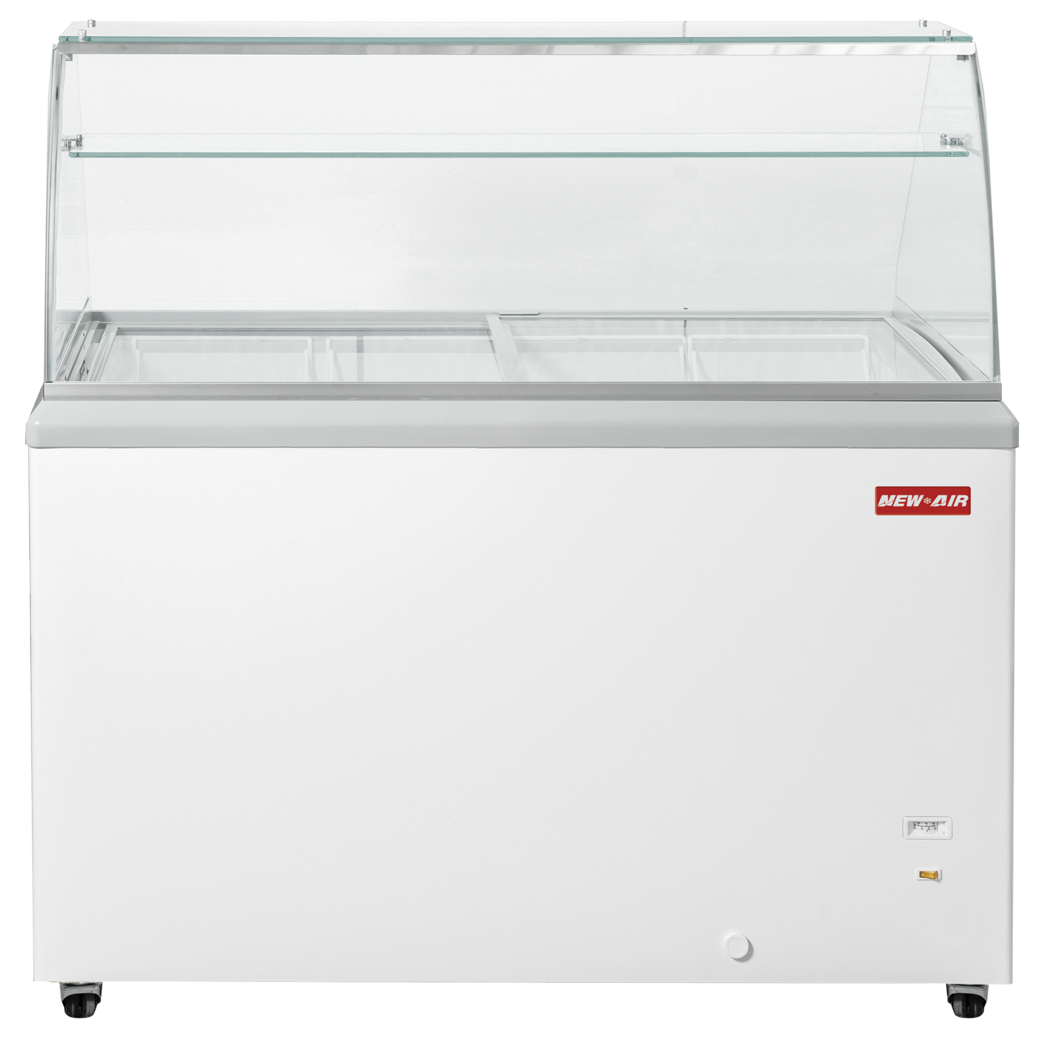 NOUVELLE armoire commerciale de 71 po pour la crème glacée NIF-71-DC d'AIR – idéale pour les restaurants, les magasins de crème glacée, les