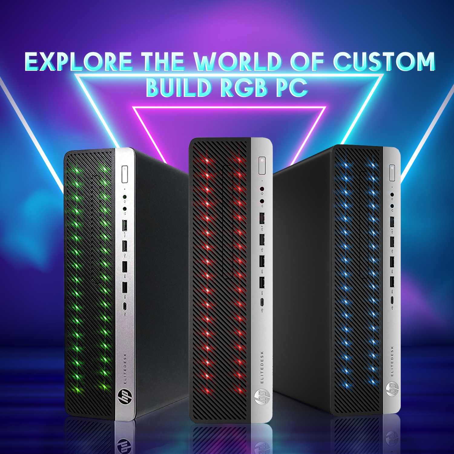 Ordinateur EliteDesk 800 G5 SFF de HP remis à neuf, Radeon R5 430 2&nbsp;Go, processeur hexacoeur i5-9500 d'Intel, mémoire vive 16&nbsp;Go DDR4,