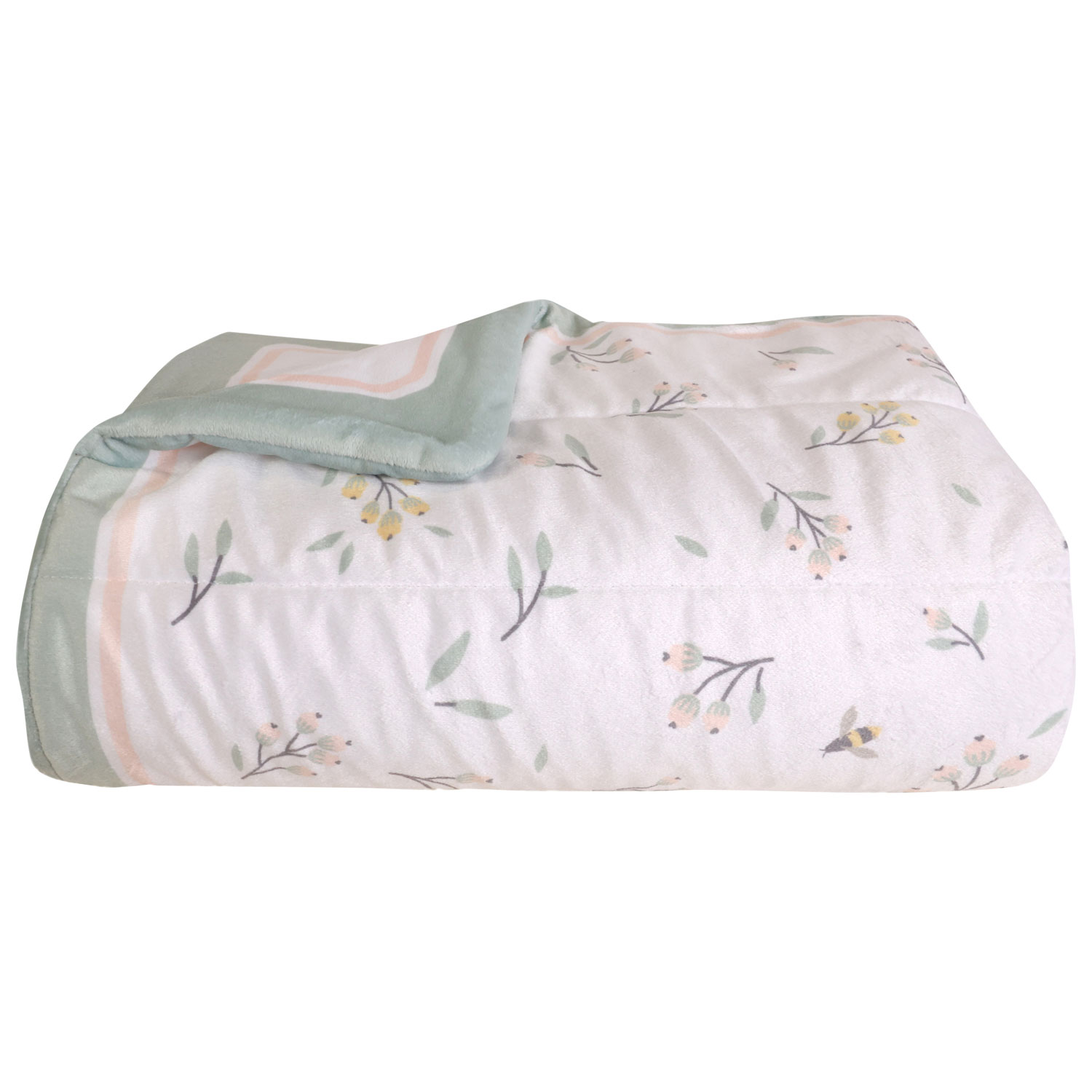 Nemcor 5-Piece Nursery Crib Bedding Bundle - Nature