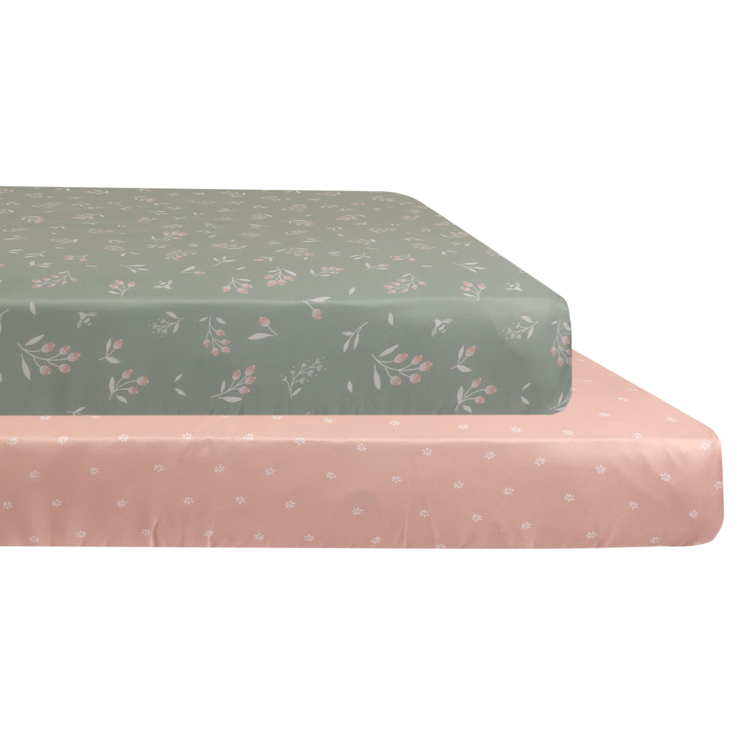 Nemcor 5-Piece Nursery Crib Bedding Bundle - Nature