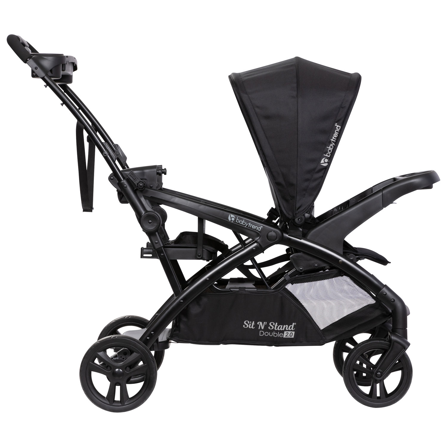 Baby Trend Double Stroller with EZ-Lift Plus Infant Car Seat - Black