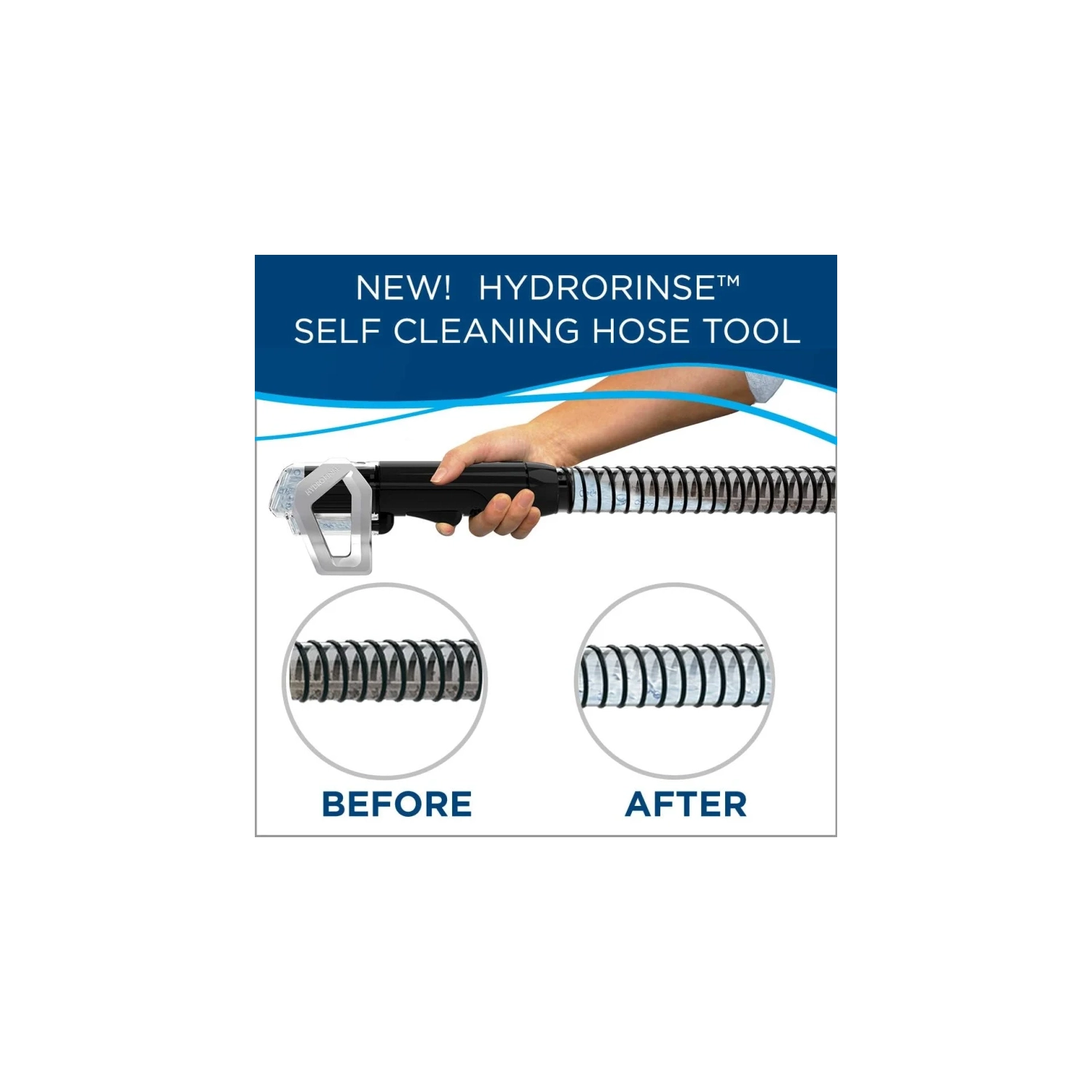 Bissell Little Green ProHeat Portable Deep Cleaner 2513B - Spot Cleaner for Carpet & Upholstery with Self-Cleaning HydroRinse Tool