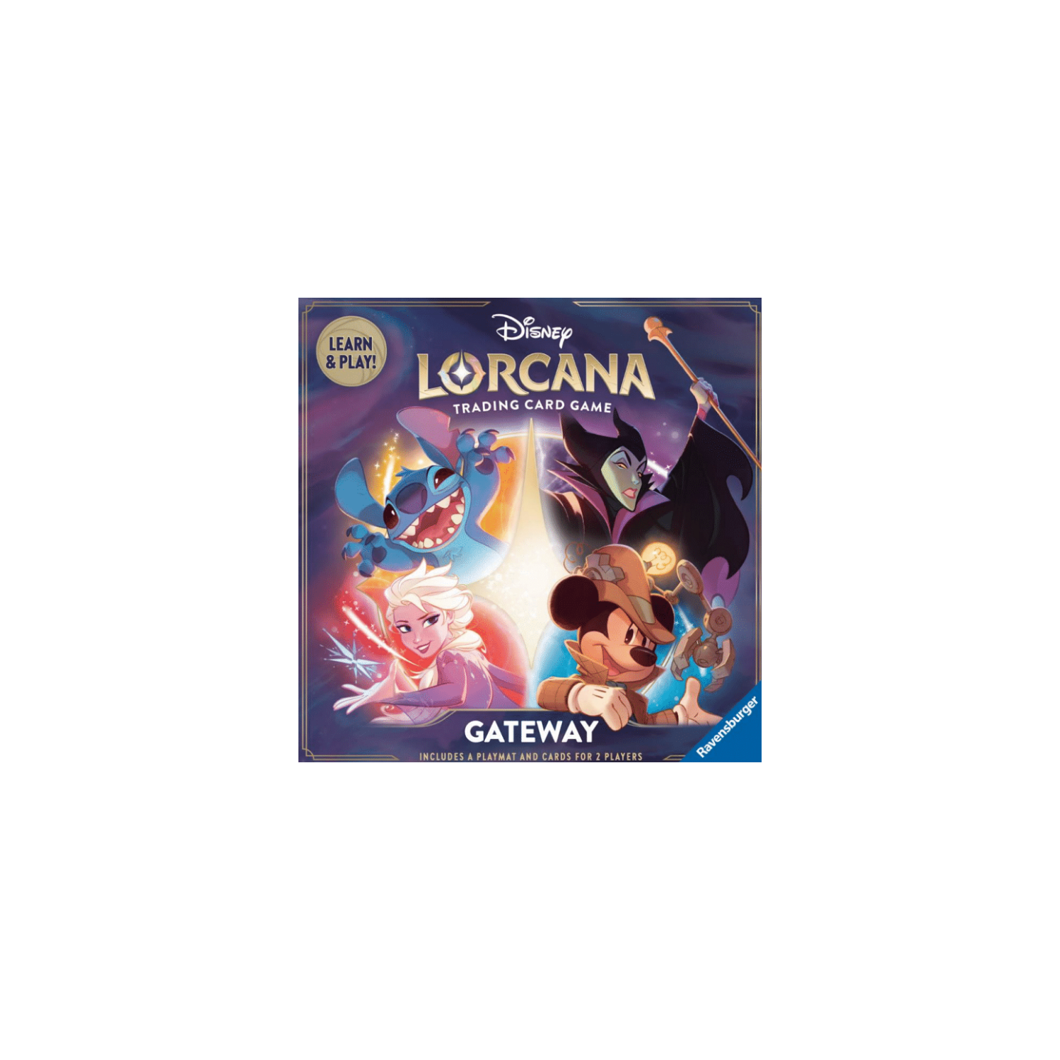 Ravensburger Disney Lorcana Trading Card Game: Gateway 2-4 players, ages 10+, 40-60 minutes