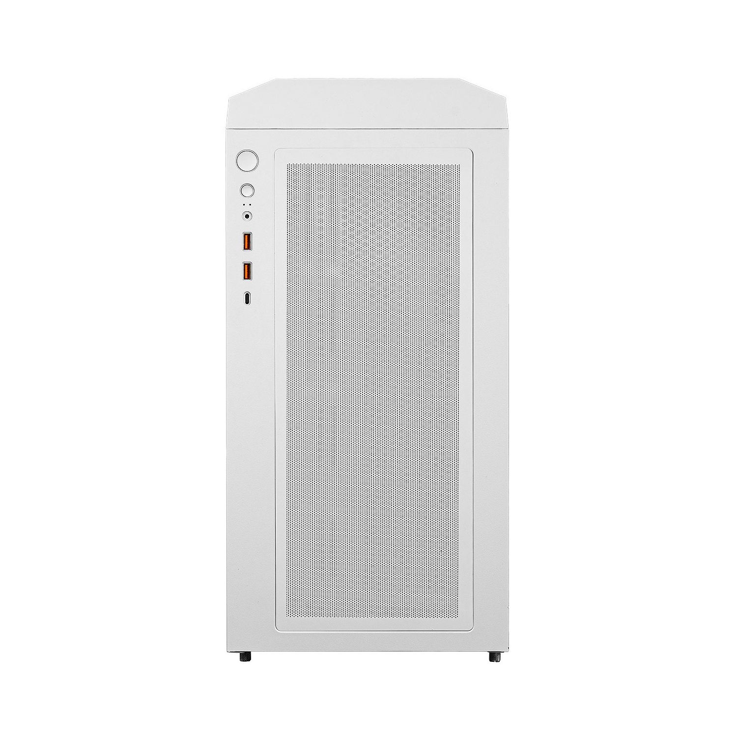 Cougar UNIFACE RGB Mid Tower ATX Computer Case, Tempered Glass Side Panel, 4 x 120mm ARGB Fans Pre-Installed, White