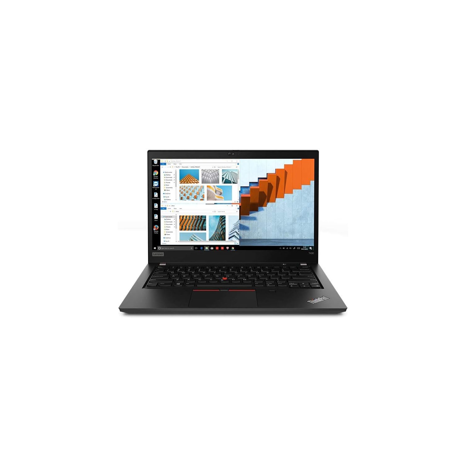 Refurbished Lenovo Thinkpad T490 Laptop Touchscreen 14" FHD Notebook, Core i5-8365u, 16GB RAM, 512GB SSD, Windows 11 Pro
