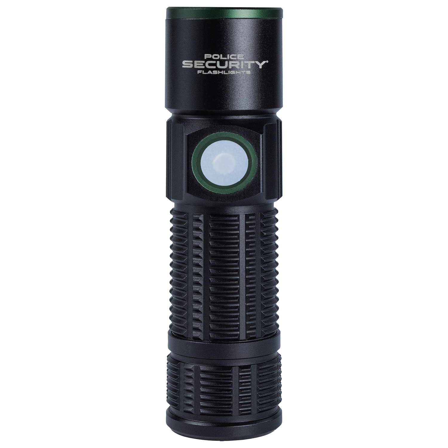 Lampe de poche USB rechargeable de Police Security - 550 lumens