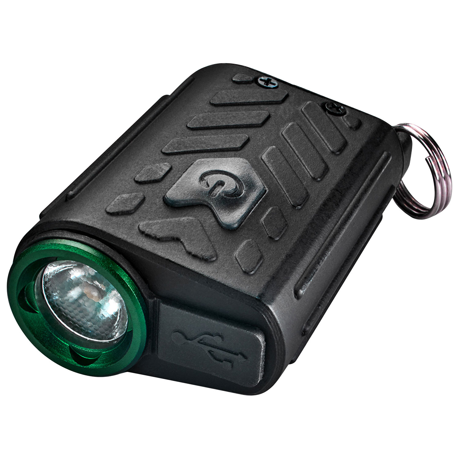 Lampe de poche/porte-clés Seeker-R de Police Security - 150 lumens