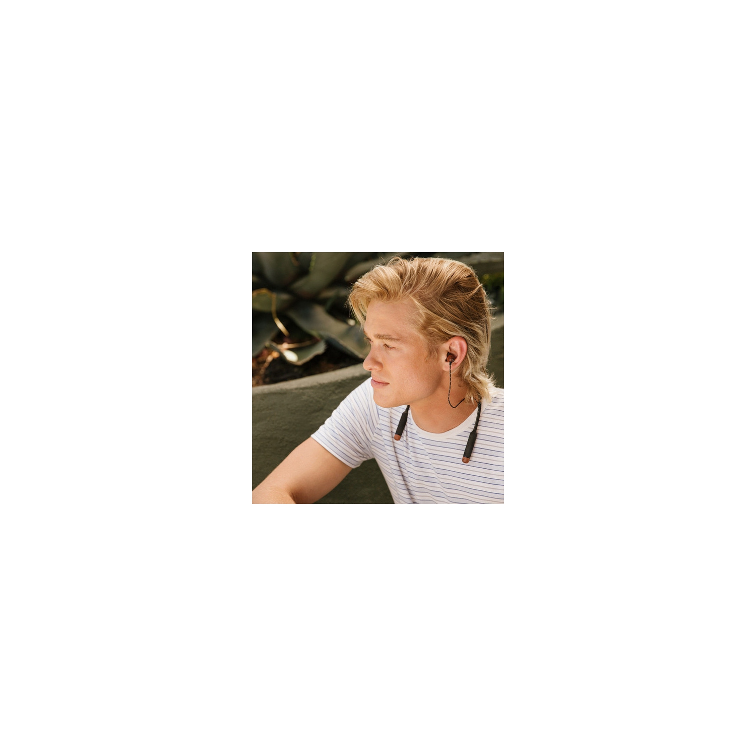 Écouteurs bouton Bluetooth Smile Jamaica de House of Marley - laiton