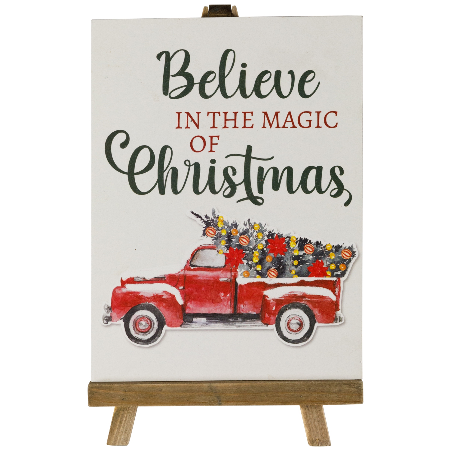 Believe in the Magic of Christmas Sign - 9.25"