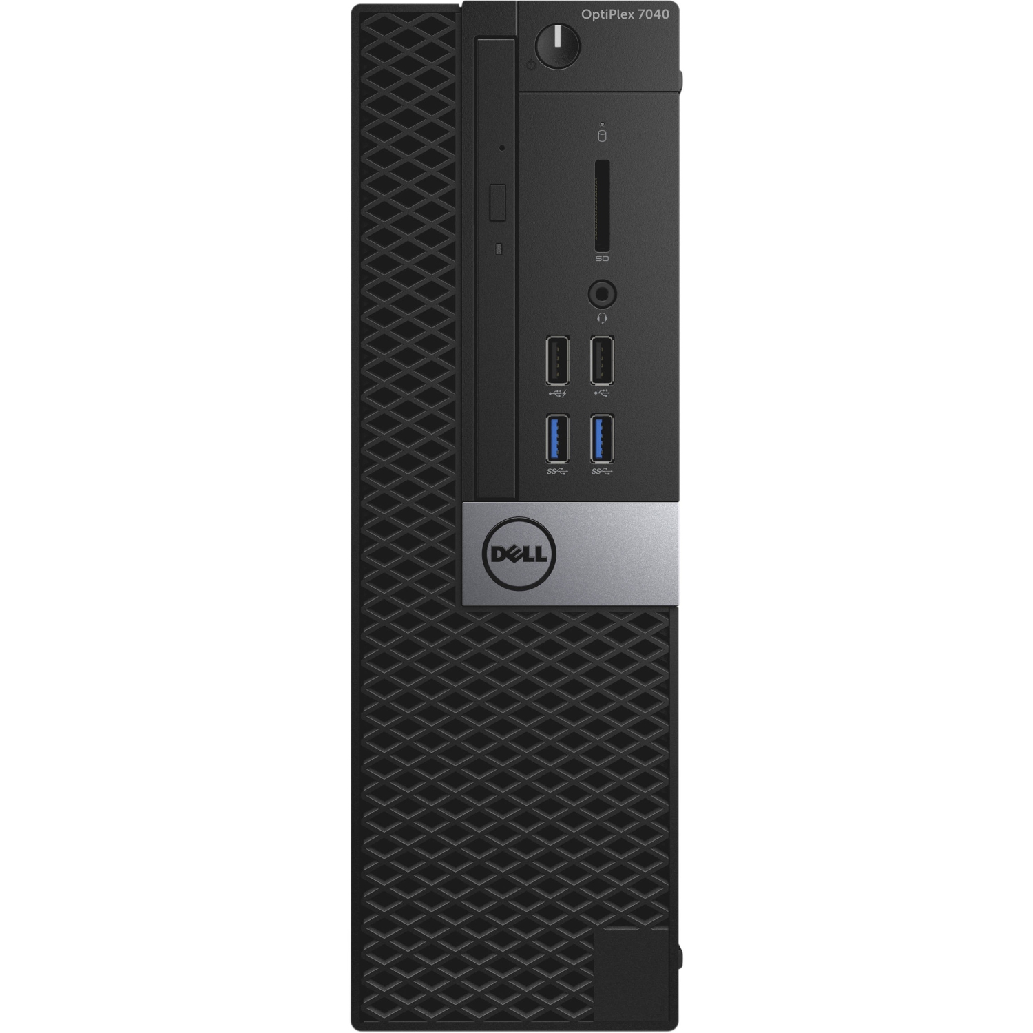 Refurbished - Dell 7040 SFF SFF Desktop - Black (Intel i5-6500 / 8 GB RAM / 256 GB SSD / Windows 10 Professional DVD Drive optional)