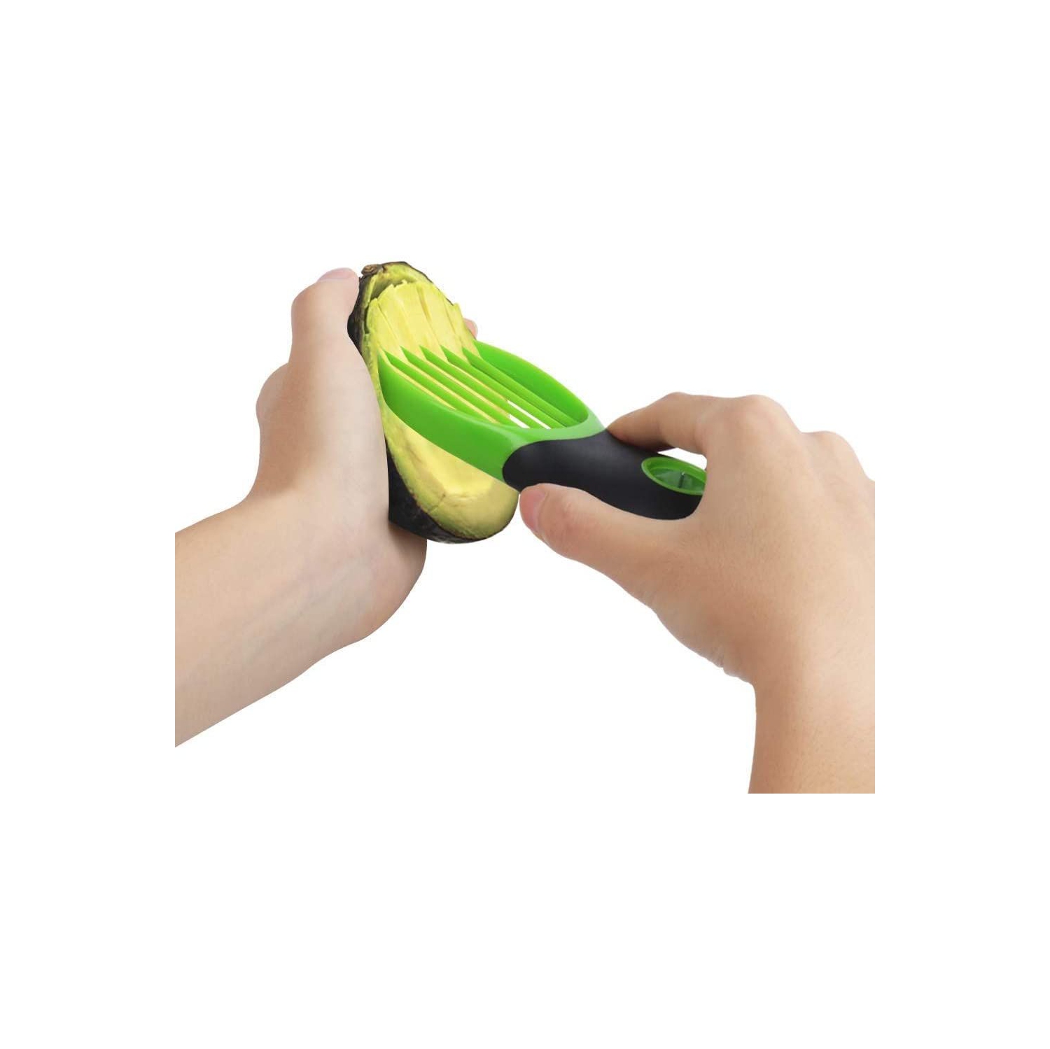 Coupe-avocat, meilleur coupe-avocat 3 en 1, coupe-mangue, coupe-chiku, coupe-bananes multifonctionnel, coupe-outil avocat avec poignée antidérapante