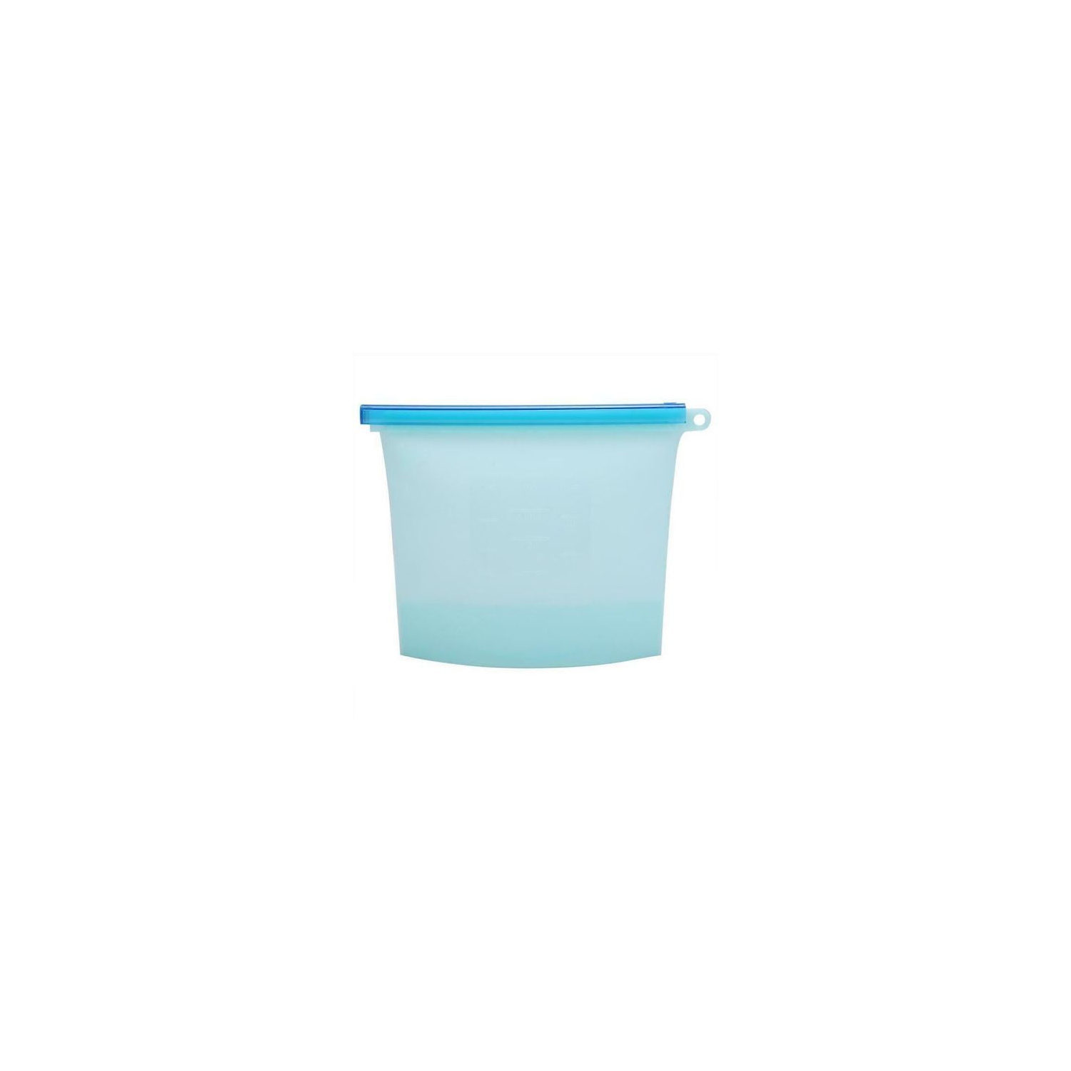 1500&nbsp;ml – Sac de rangement pour aliments en silicone, sac réutilisable pour aliments en silicone pour fruits, légumes, viande – bleu