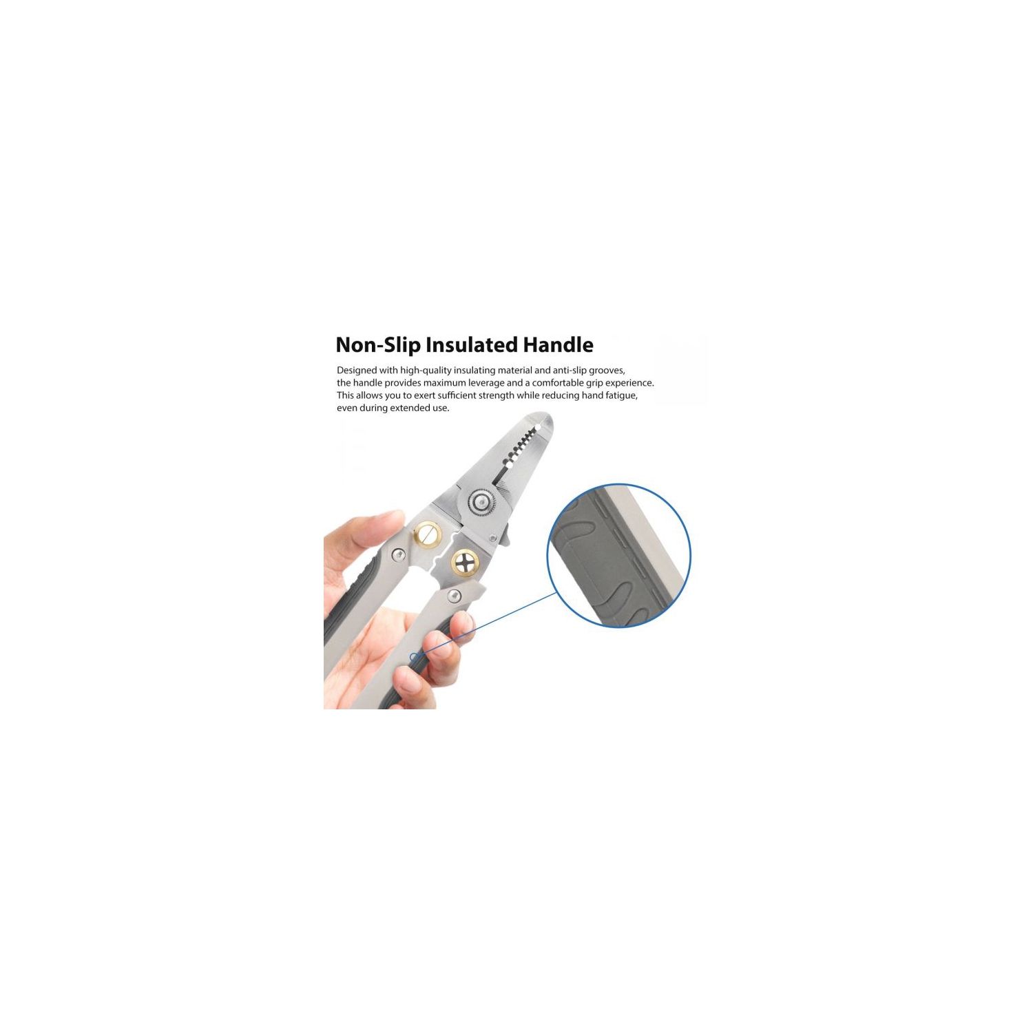 Multifunctional Wire Stripper Crimper Cable Cutter Pliers Crimping Tool