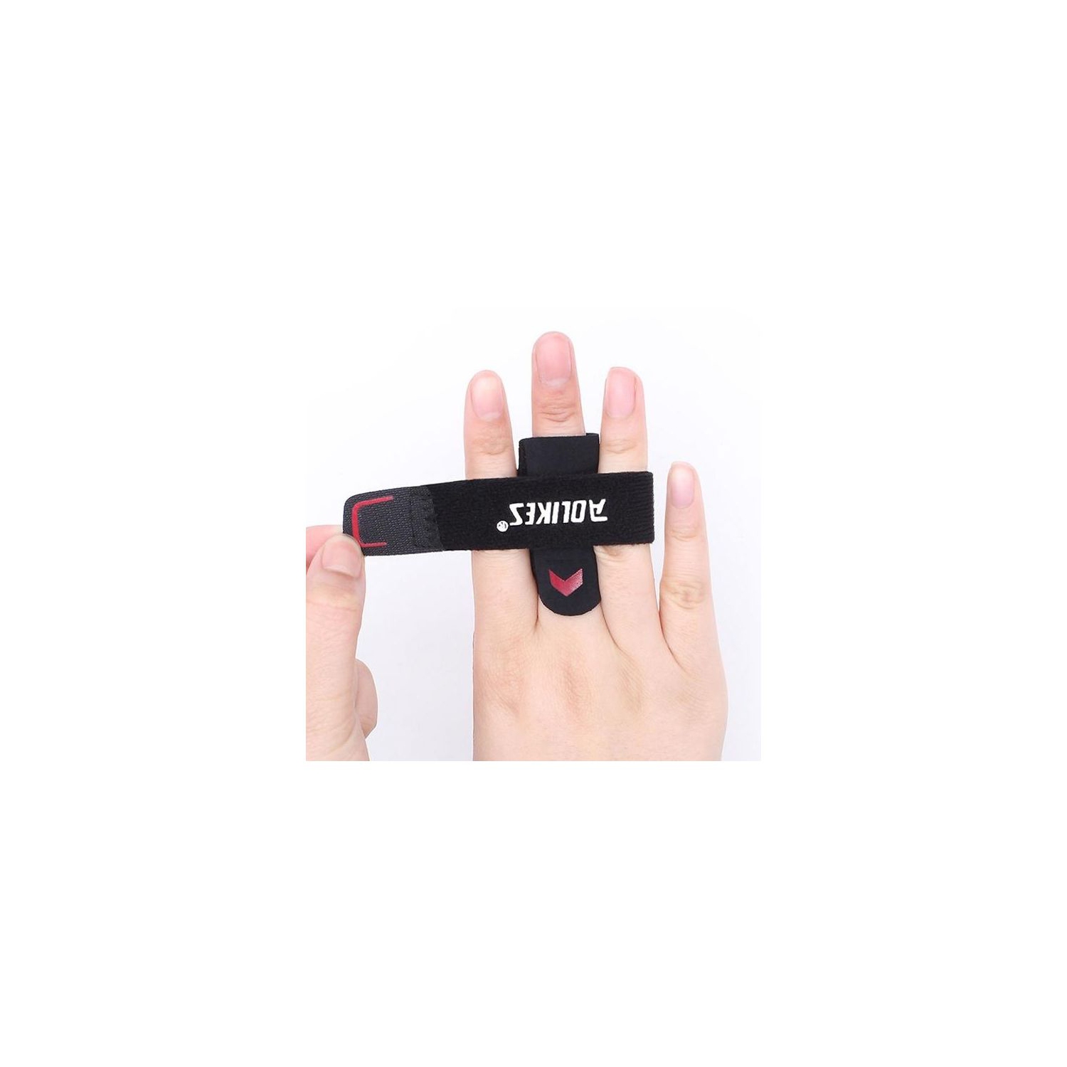 Bandage de ballon de volleyball professionnel à bande de compression ajustable protège-doigts lavable pour protège-doigts