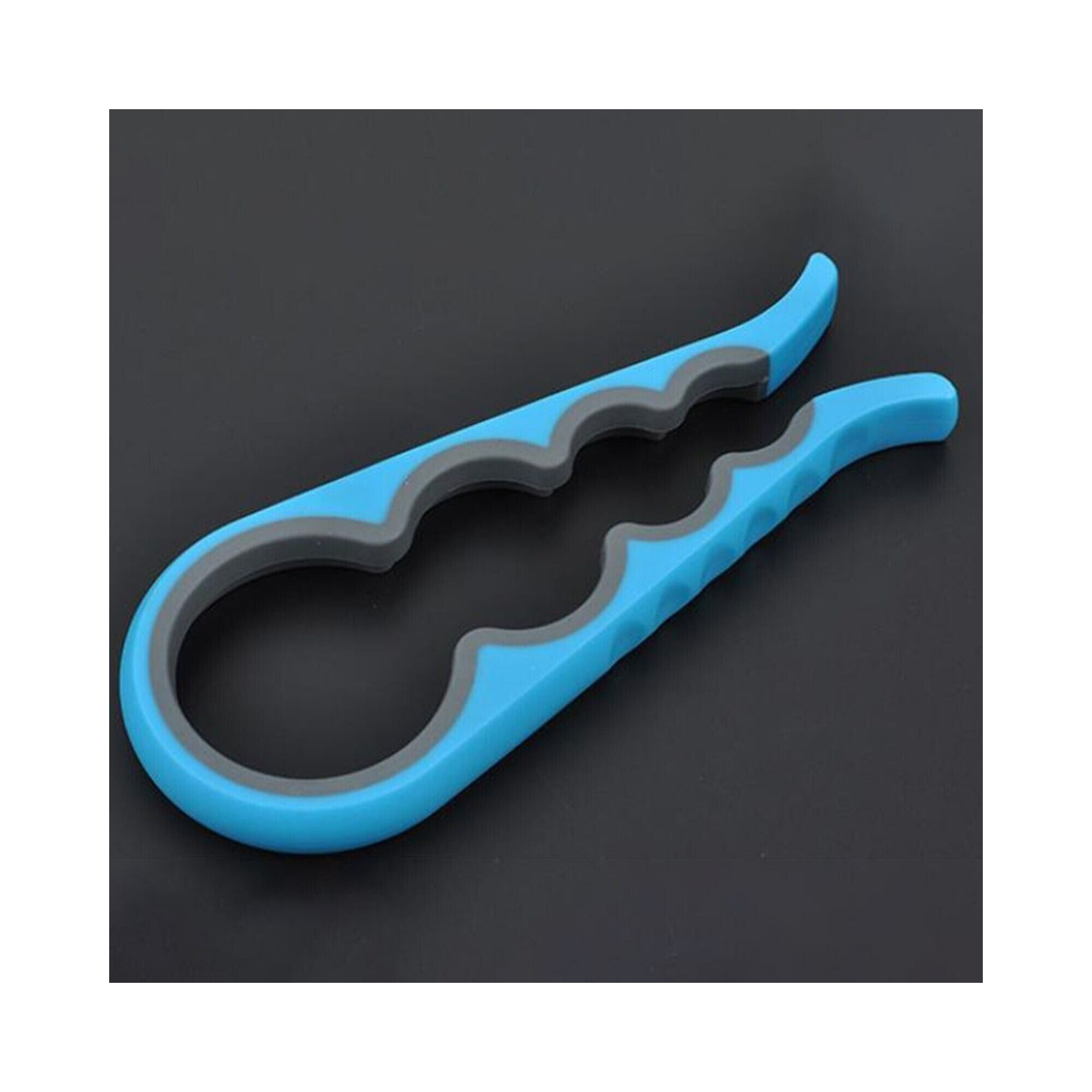 1PC ouvre-bocal 4-en-1 ergonomique multifonctionnel - ouverture sans effort pour les mains arthritiques, les aînés avec arthrite, faible prise -