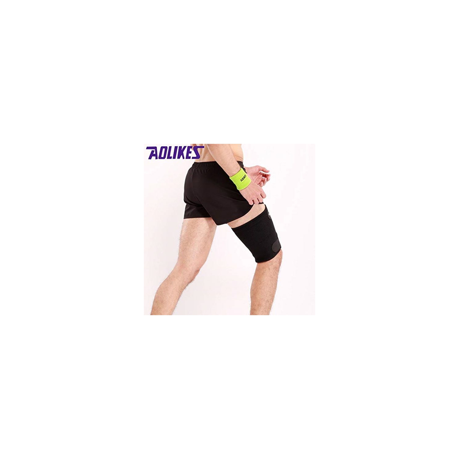 Adjustable Hamstring Compression Sleeve: Breathable Neoprene for Support and Comfort
