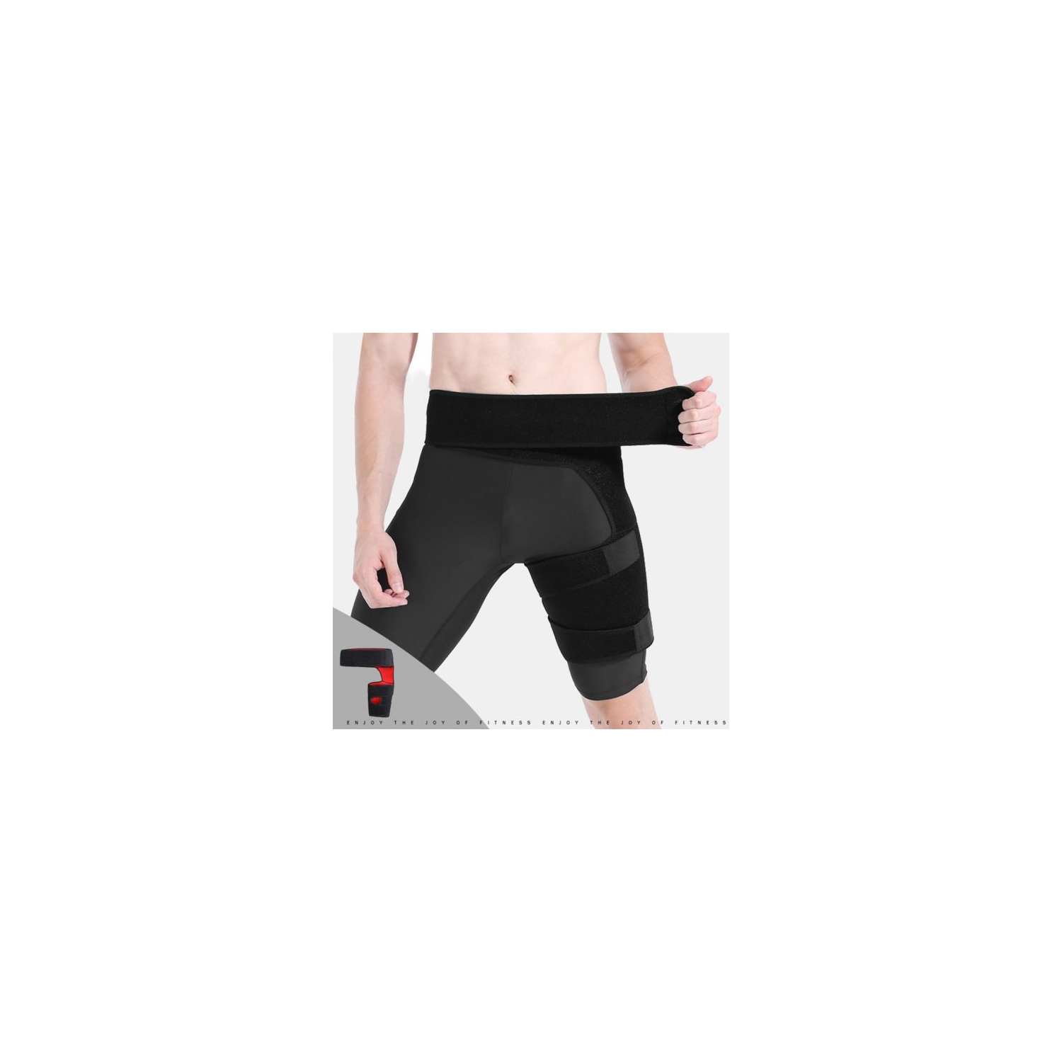 Soutien de la hanche THigh compression Wrap femoral Head soulagement de la douleur réglable respirant