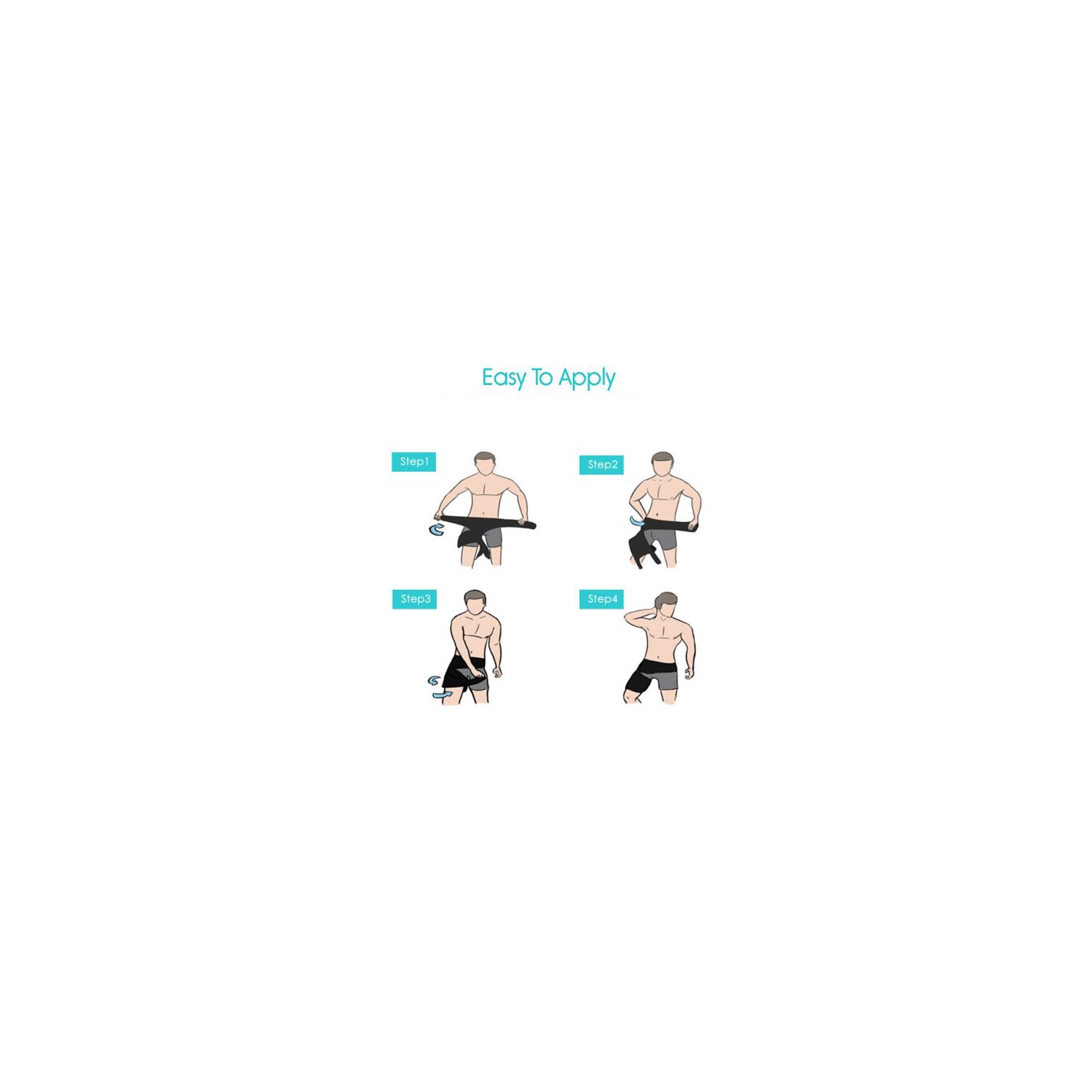 Soutien de la hanche THigh compression Wrap femoral Head soulagement de la douleur réglable respirant