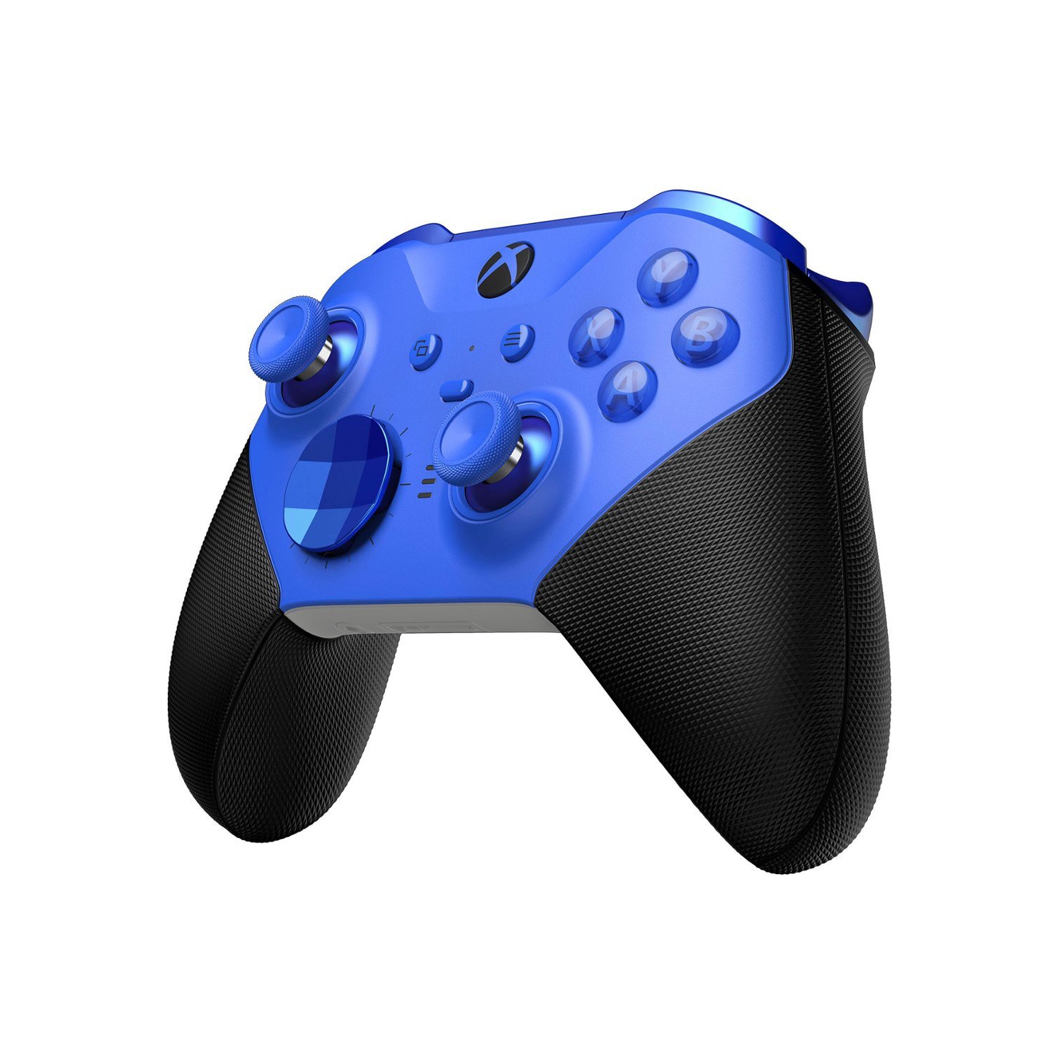 Boîte ouverte manette de jeu sans fil Xbox Elite Series 2 Core – Bleu – Xbox Series X|S, Xbox One, PC Windows, Android et iOS