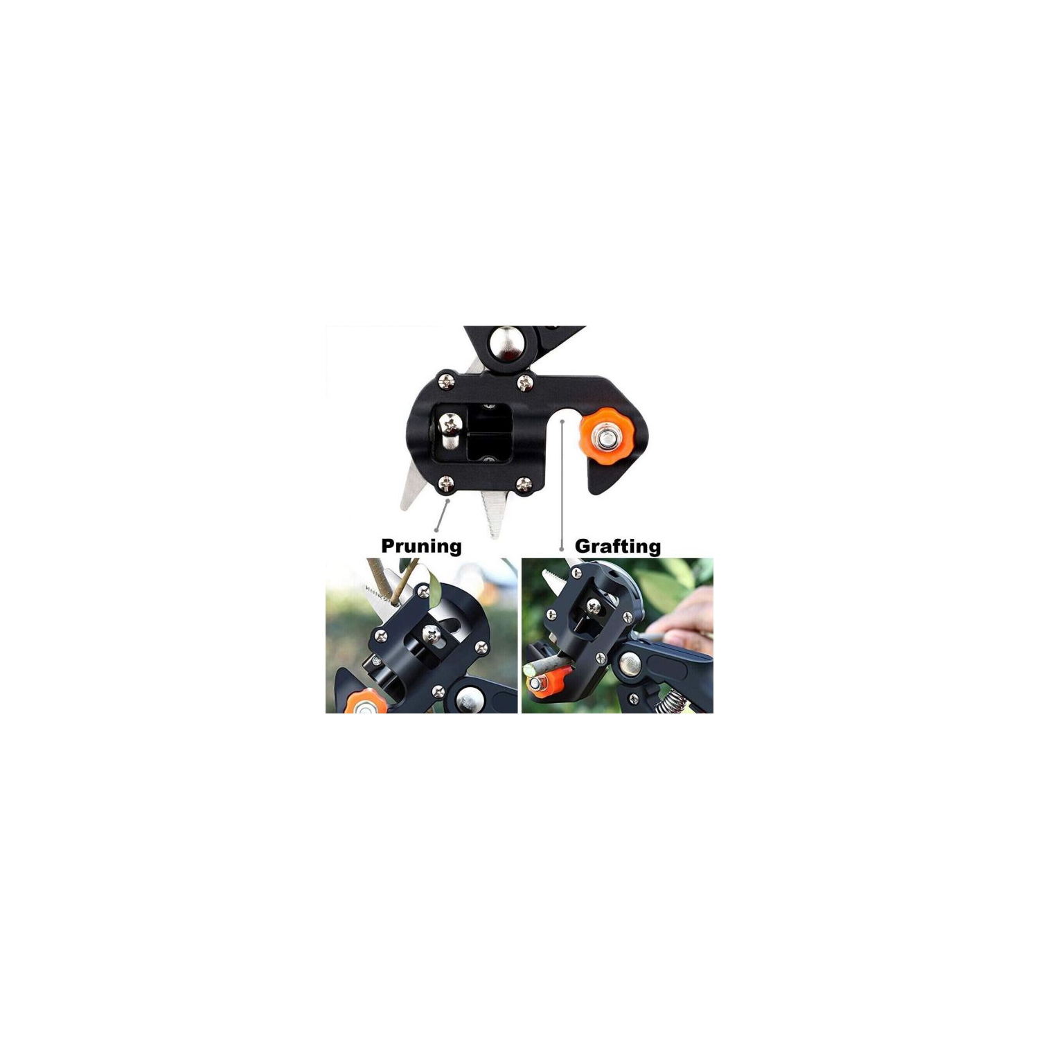 Garden Tree Knife Shears Professional grafting set, including 2 in 1 grafting pruning tools