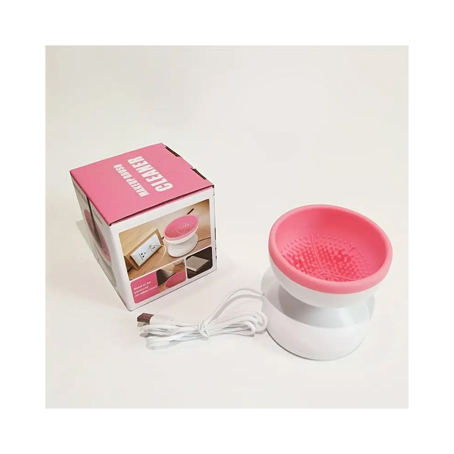 New Upgrade Electric Makeup Brush Cleaner Machine Automatic Silicone Brush Cleaner Beauty Blender Cleanser For Beauty Makeup Brushes