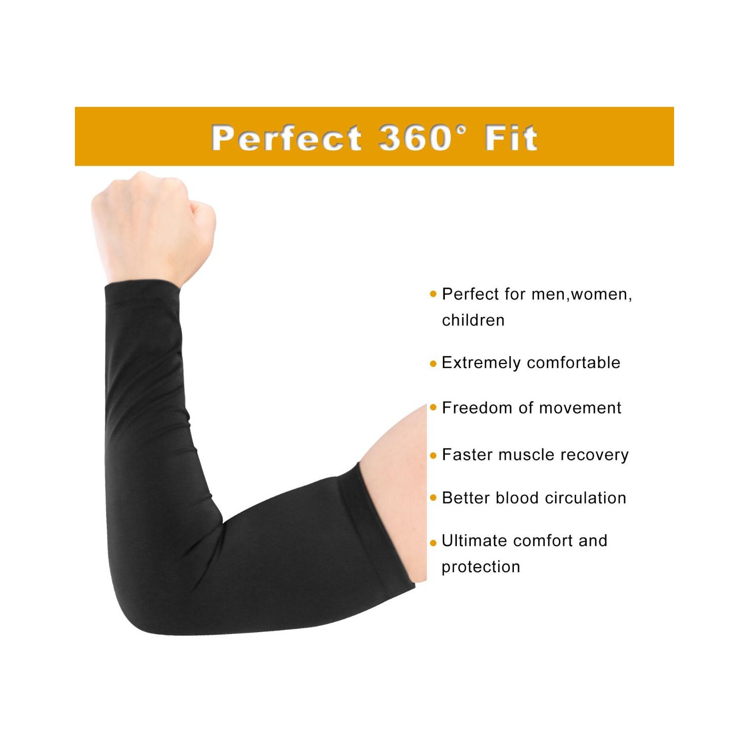 AOLIKES Adjustable Elbow Brace - Compression Sleeve for Tennis and Golf, Universal Arm Support for Men and Women