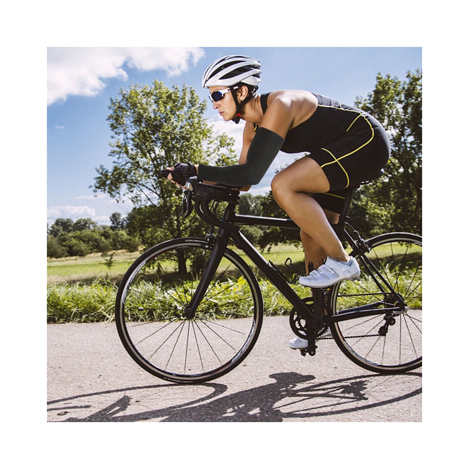 AOLIKES Adjustable Elbow Brace - Compression Sleeve for Tennis and Golf, Universal Arm Support for Men and Women