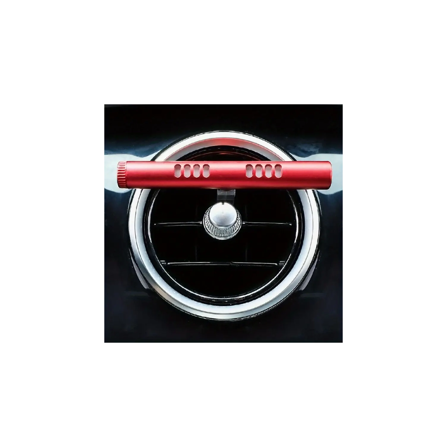 Pince d'aération en aluminium pour diffuseur d'air pour l'auto, arôme réglable pour un entraînement frais