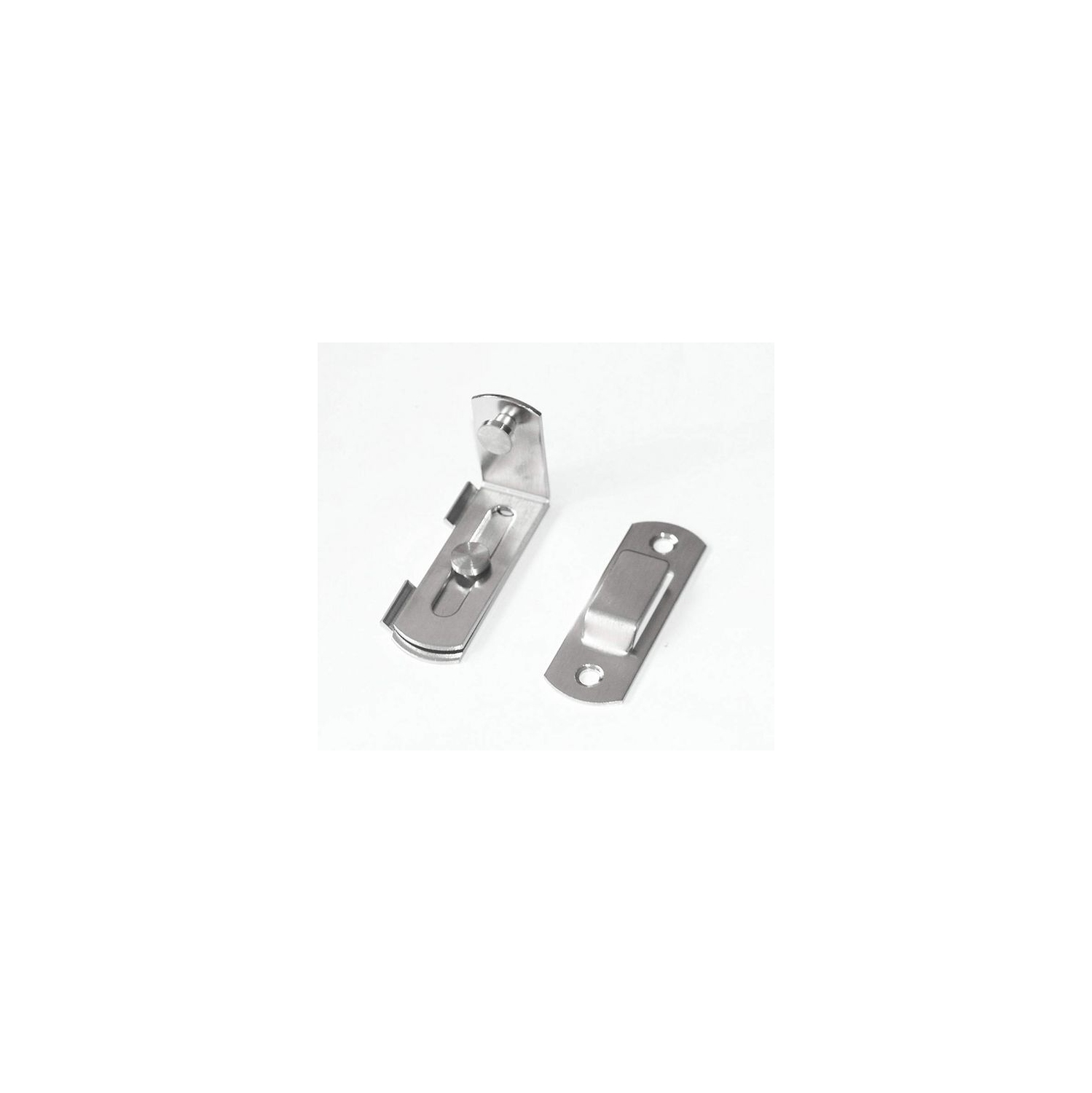 Ensemble de 1 portes de grange coulissantes portes de grange en acier inoxydable serrure de porte de grange coulissante convient à la plupart des