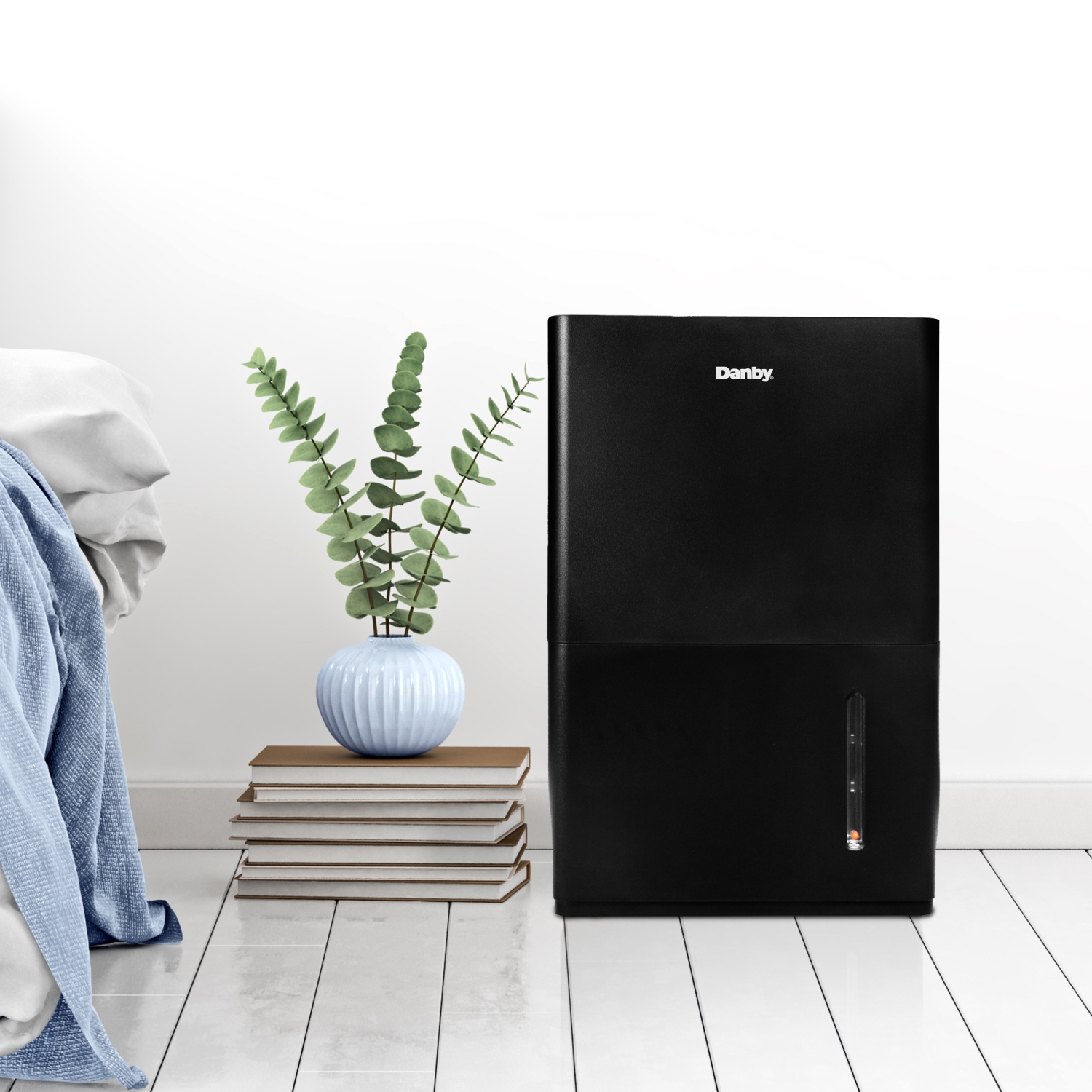 Danby DDR050CBLPMBDB-RF 50 Pint Dehumidifier with Pump and Wi-Fi in Matte Black - Refurbished