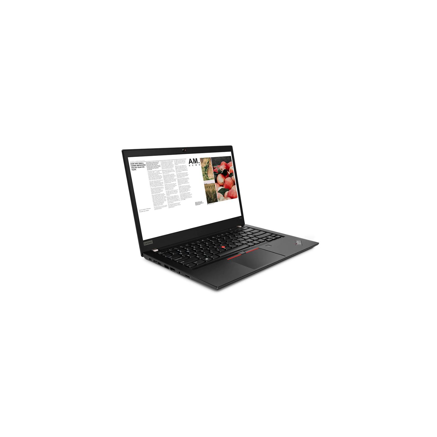 Refurbished - Lenovo ThinkPad T490s 14'' FHD Laptop, Intel Core i5-8365U Processor, 16 GB RAM, 512 GB SSD, Backlit KB, Fingerprint Reader, Windows 11
