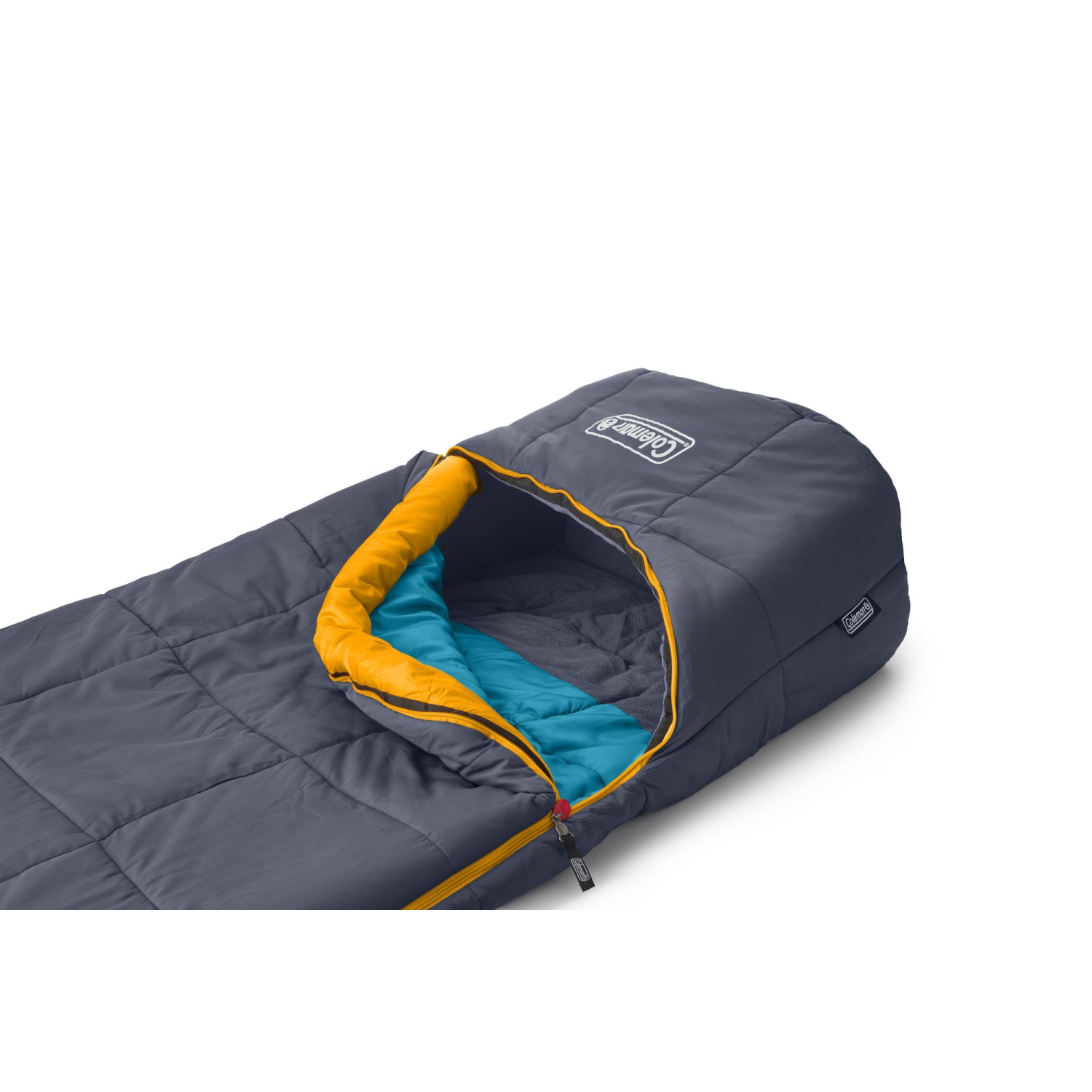 Sac de couchage Big Bay de Coleman - 6C Contour Big & Tall - Bleu