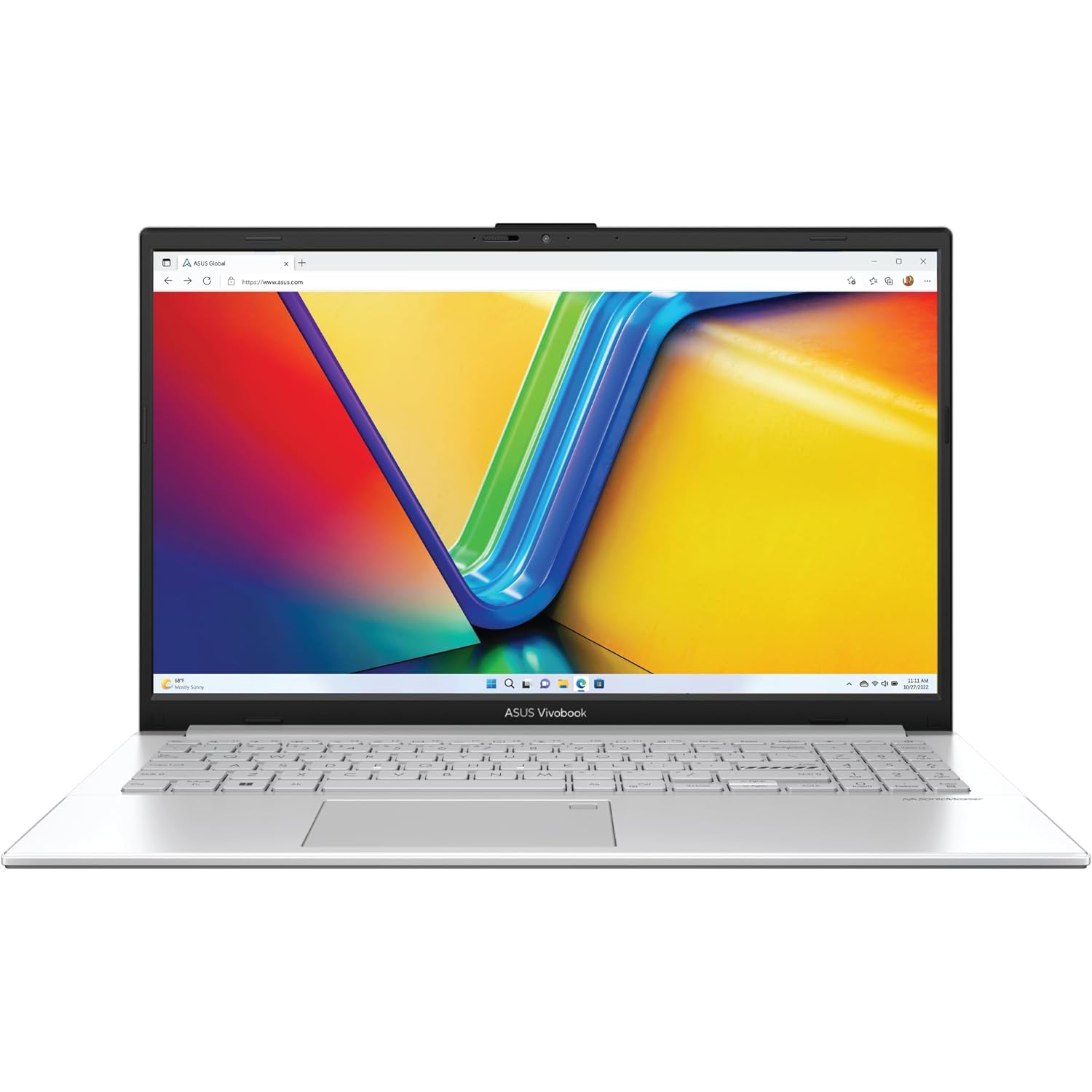 ASUS Vivobook Go 15 Personal Laptop, 2024, 15.6" 1920 x 1080 IPS, AMD-4 Core Ryzen 5 7520U, 8GB LPDDR5, 512GB SSD, Windows 11 Home , Wi-Fi 5, BT 5.1, Cool Silver