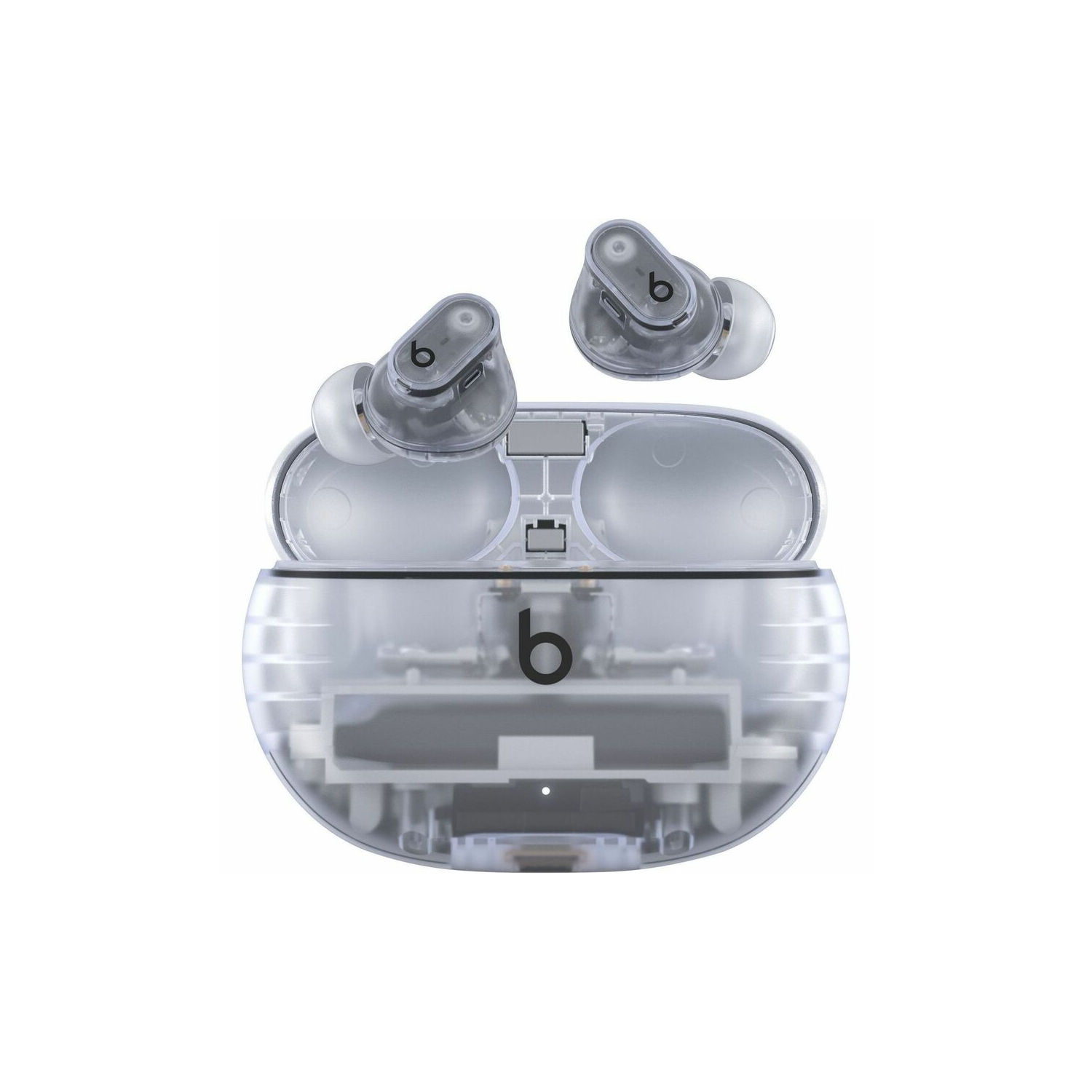 Open Box - Apple MQLK3LL/A Beats Studio Buds + True Wireless Noise Cancelling Earbuds - Transparent