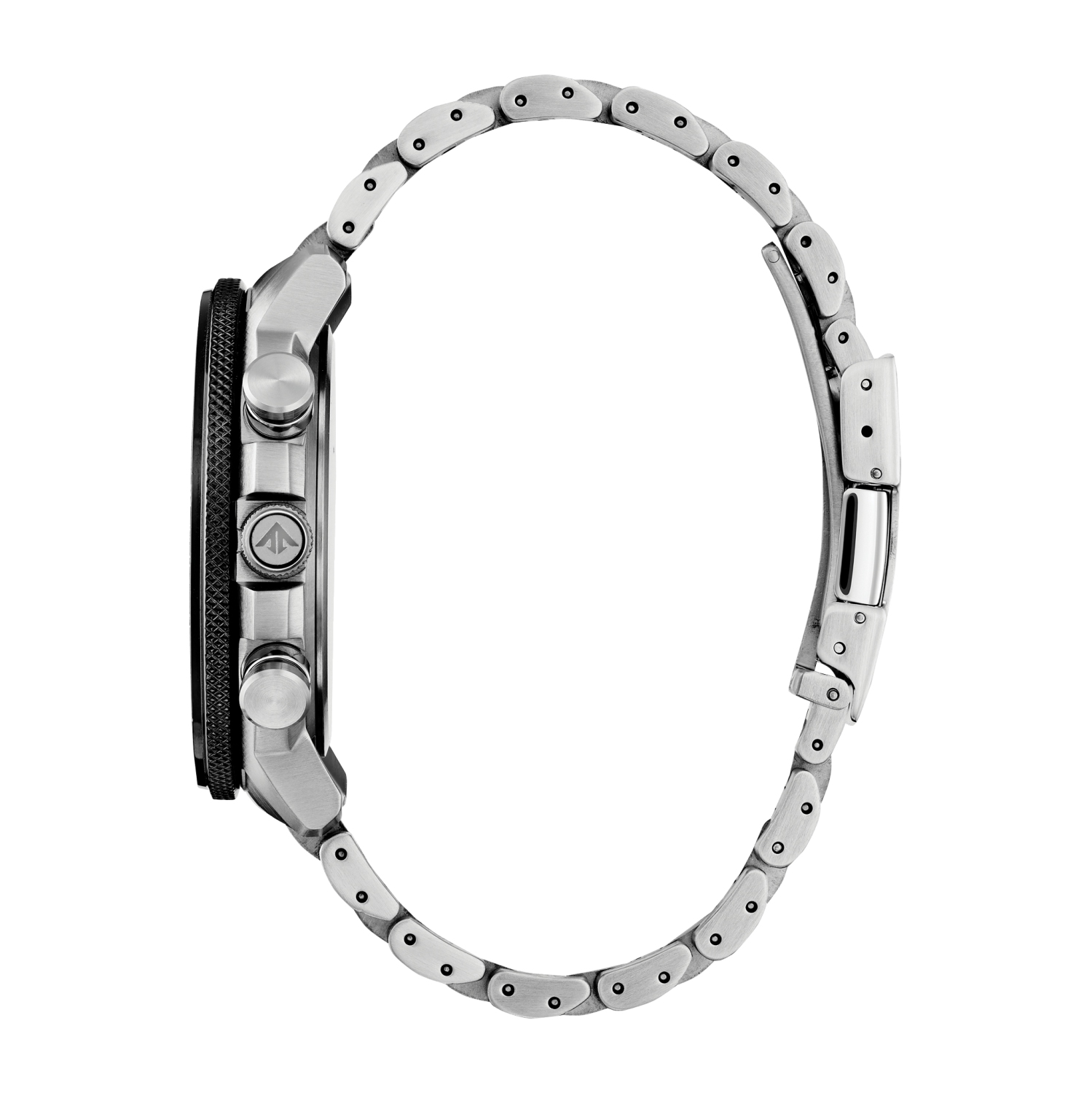 Citizen Mens Promaster Geo Trekker Eco-Drive Watch 46mm Silver-Tone Stainless Steel Case and Bracelet with Grey Dial