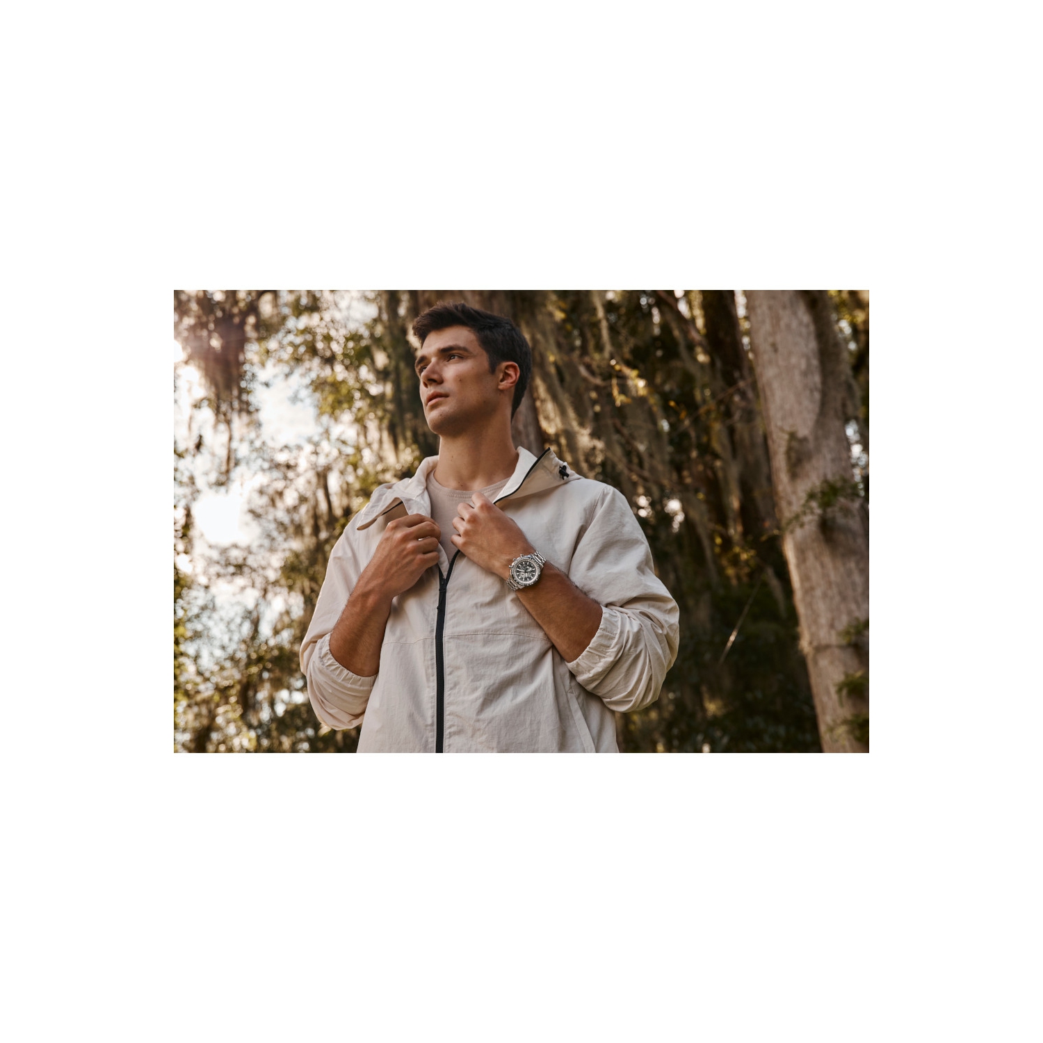 Citizen Mens Promaster Geo Trekker Eco-Drive Watch 46mm Silver-Tone Stainless Steel Case and Bracelet with Grey Dial