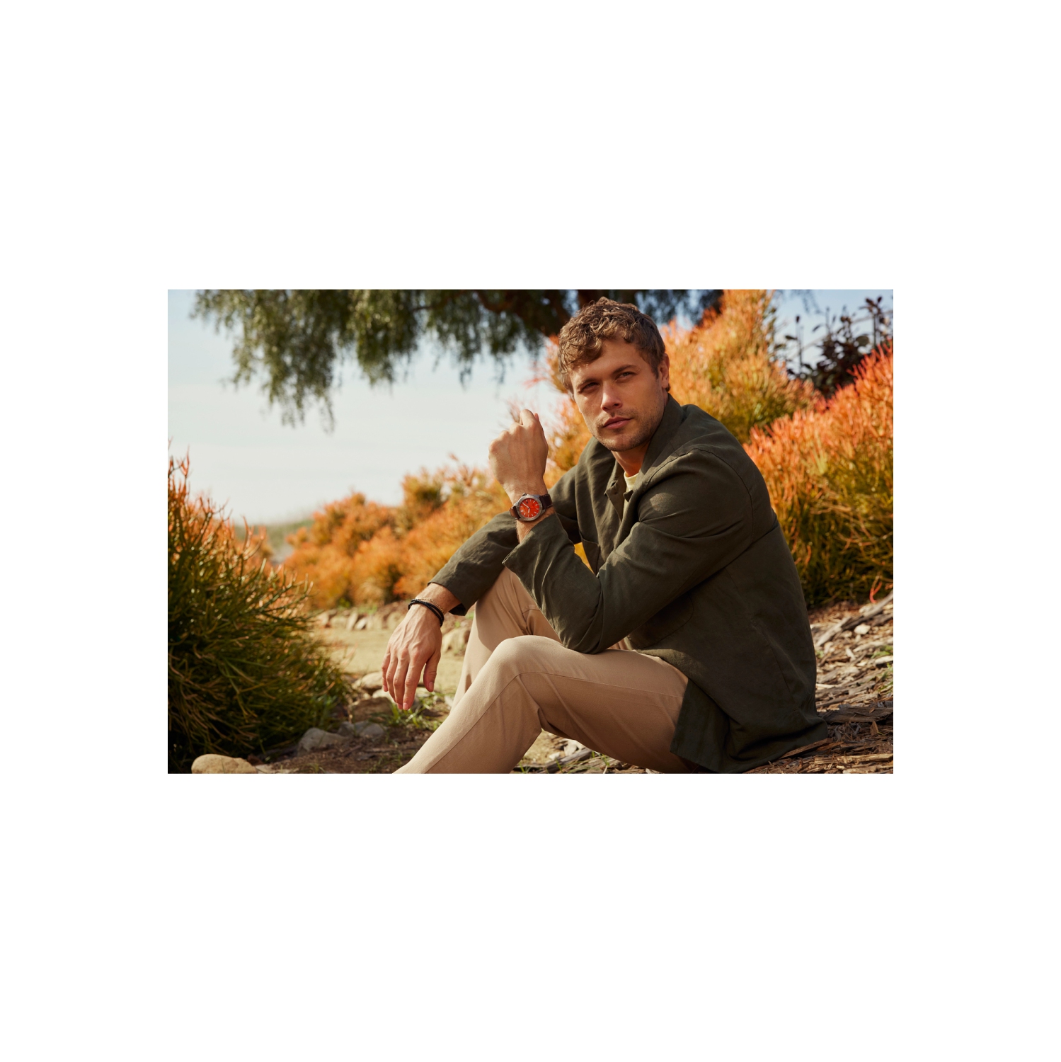 Citizen Mens Brycen Eco-Drive Watch 41mm Silver-Tone Super Titanium Case and Bracelet with Black Dial