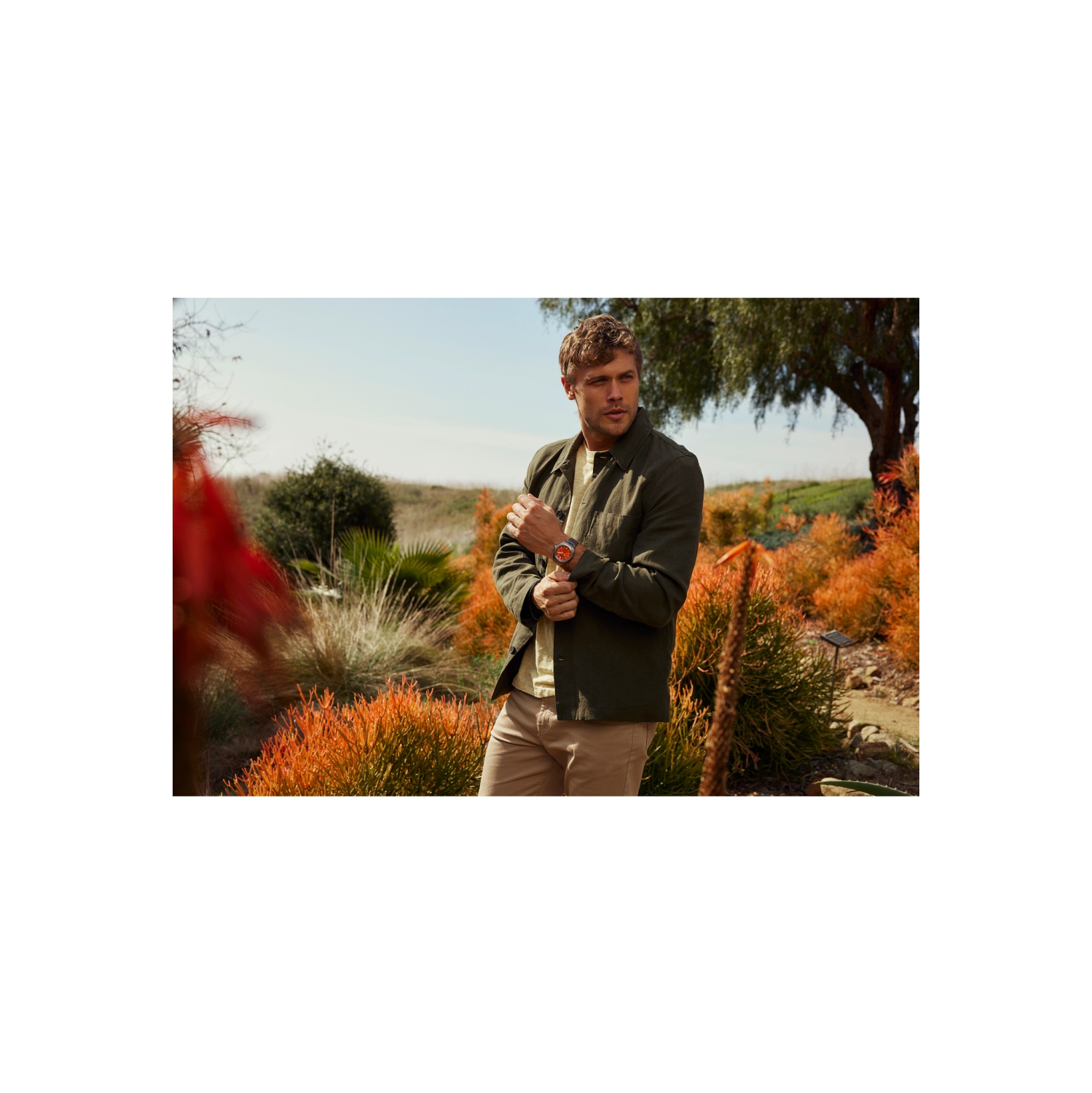 Citizen Mens Brycen Eco-Drive Watch 41mm Silver-Tone Super Titanium Case and Bracelet with Black Dial