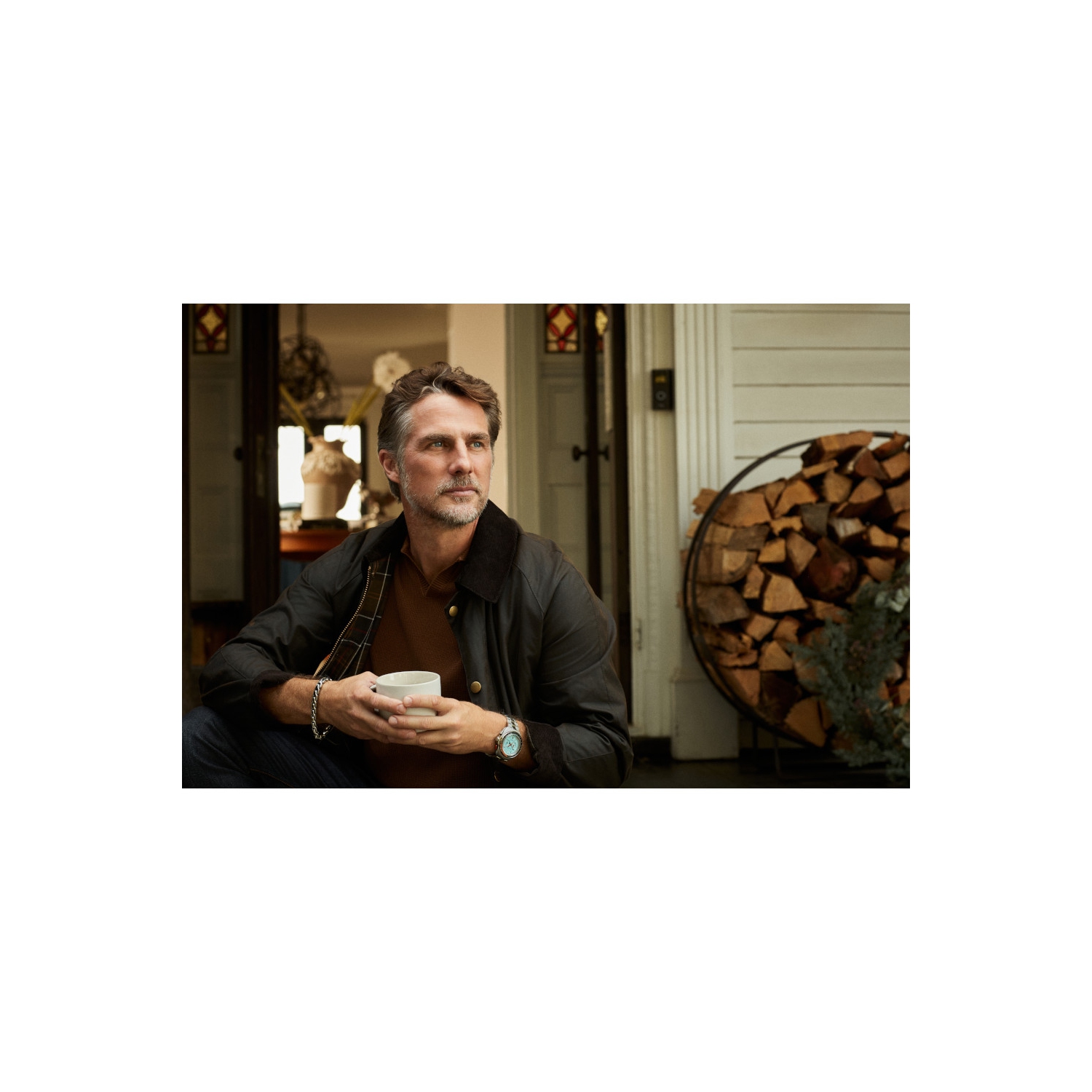 Bulova Mens Racer Chronograph Quartz Watch 42mm Silver-Tone Stainless Steel Case and Bracelet with Blue Dial