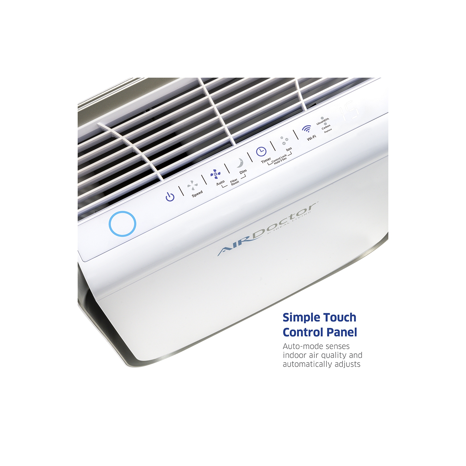 Purificateurs d'air intelligents AIRDOCTOR 2000i pour petites pièces, préfiltre à filtration moyenne à 3 étapes, UltraHEPA, charbon/COV