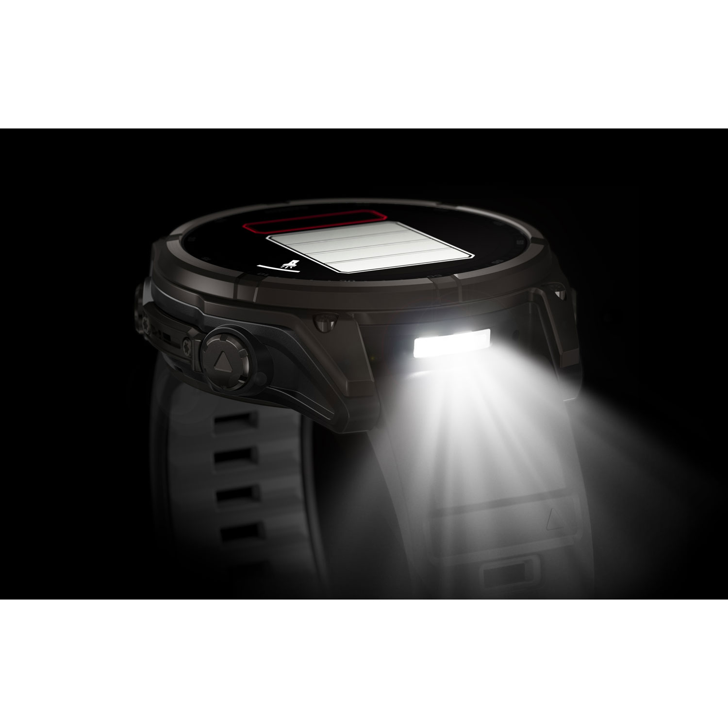 Garmin fēnix 8 47mm Sapphire Solar Bluetooth Multisport Smartwatch - Black/Carbon Grey