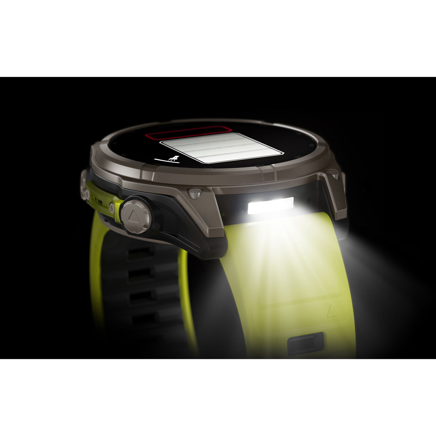 Garmin fēnix 8 47mm Sapphire Solar Bluetooth Multisport Smartwatch - Amp Yellow/Graphite/Carbon Grey