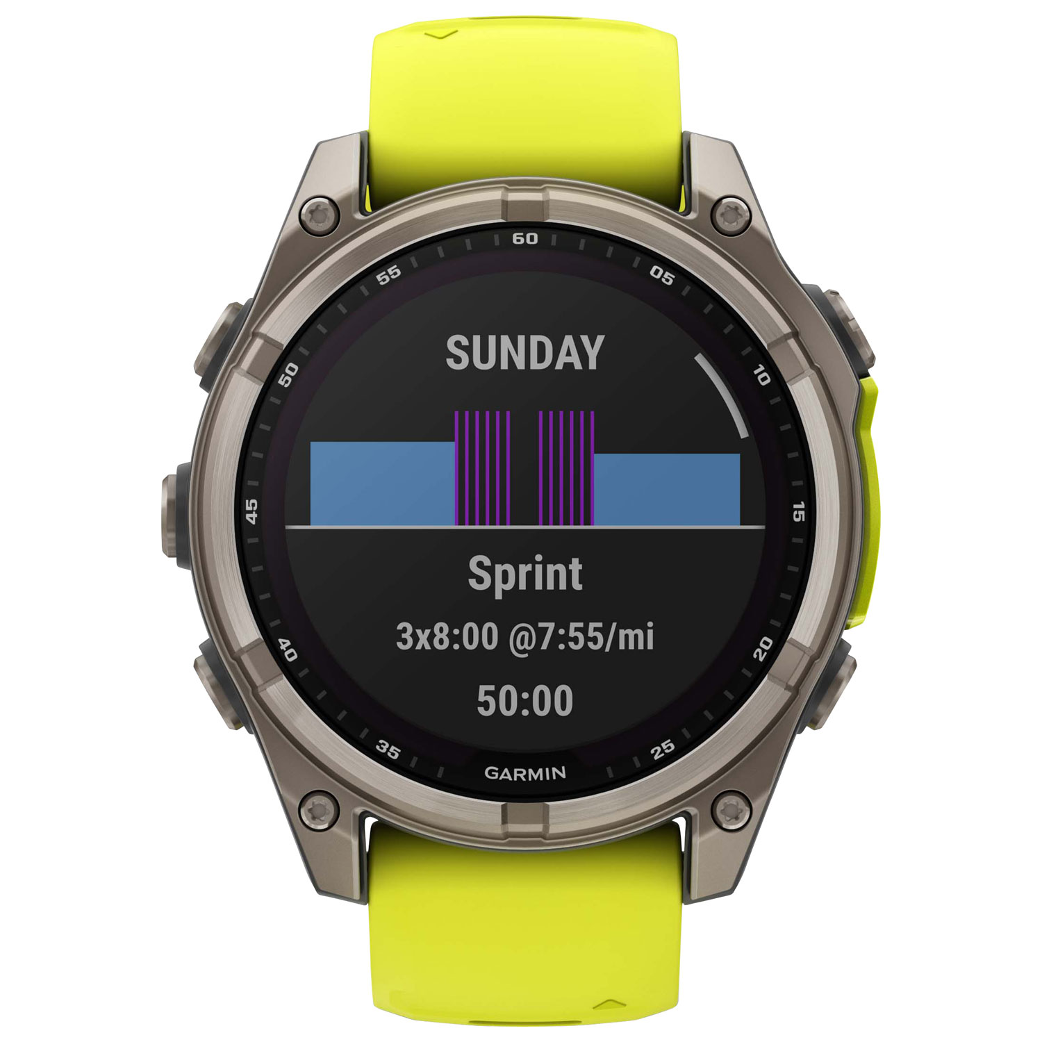 Garmin fēnix 8 47mm Sapphire Solar Bluetooth Multisport Smartwatch - Amp Yellow/Graphite/Carbon Grey