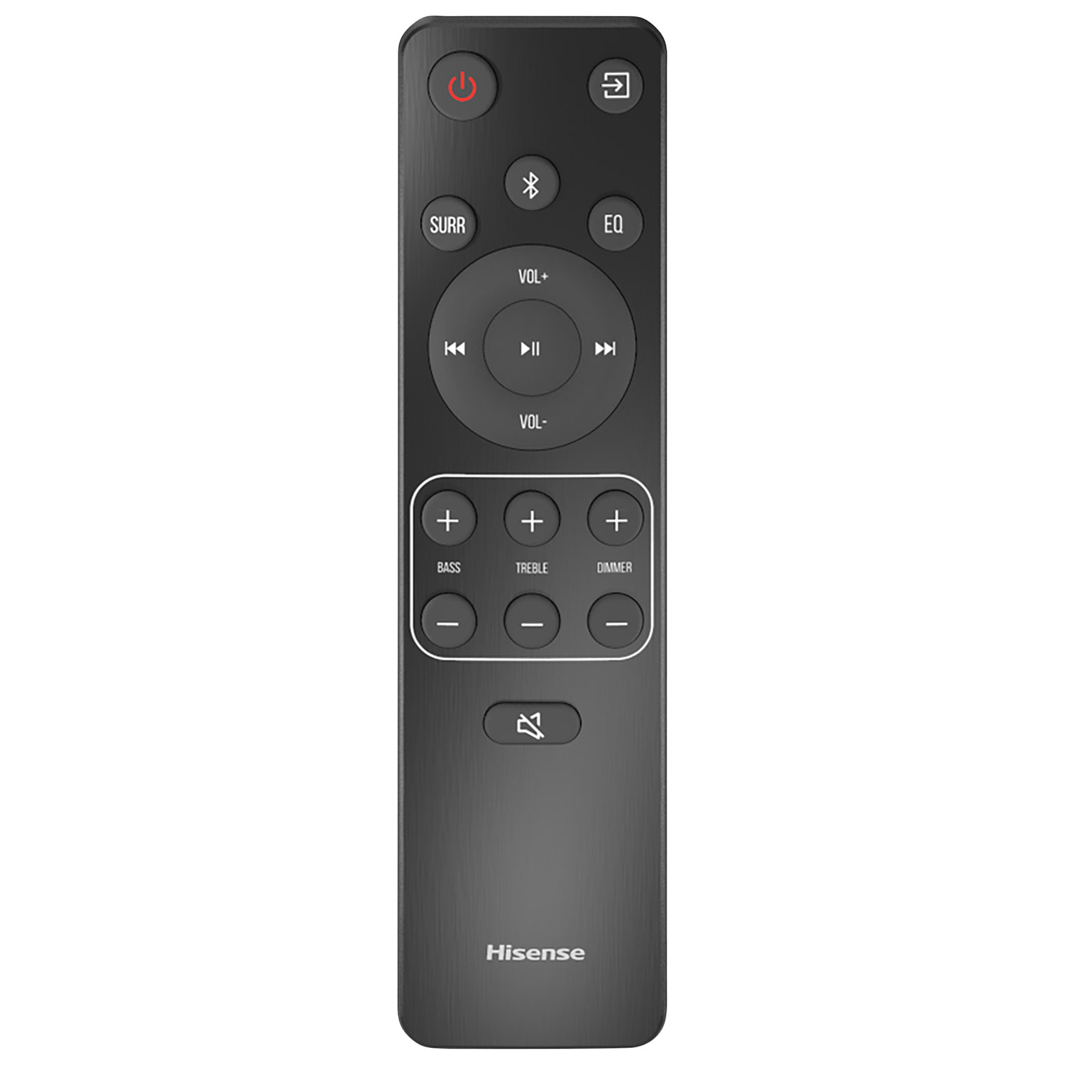Barre de son 3.1 canaux HS3100 de Hisense avec haut-parleur d'extrêmes graves sans fil