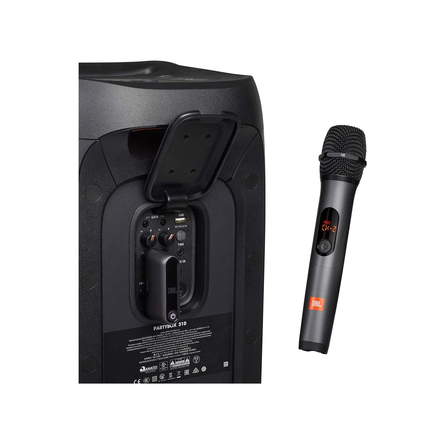 Open Box - JBL Wireless Two Microphone System with Dual-Channel Receiver