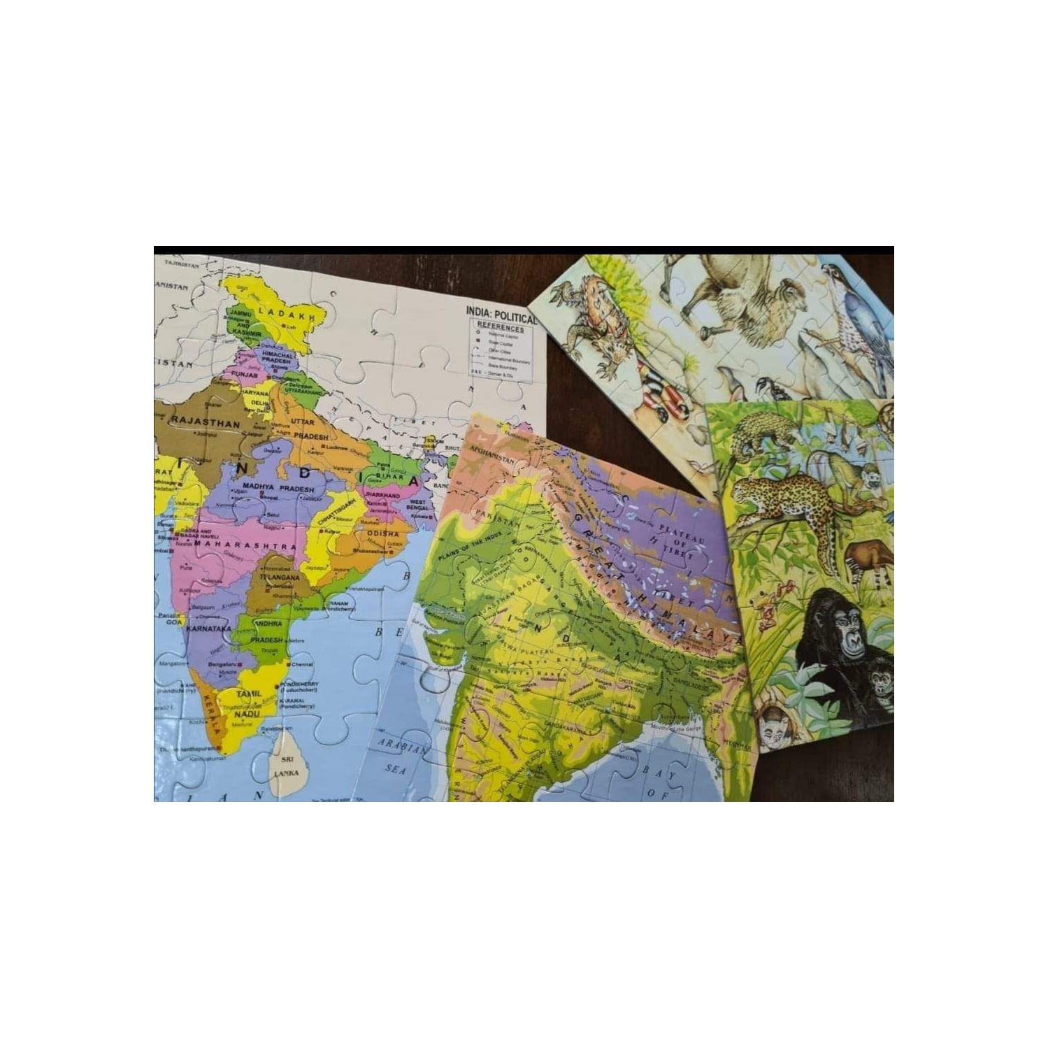 Creative’s Gift Pack | Assorted Pack for Kids | Puzzle Books | Colouring Books| Animal Puzzles | Jigsaw Puzzles for Kids |Puzzles for kids | Board