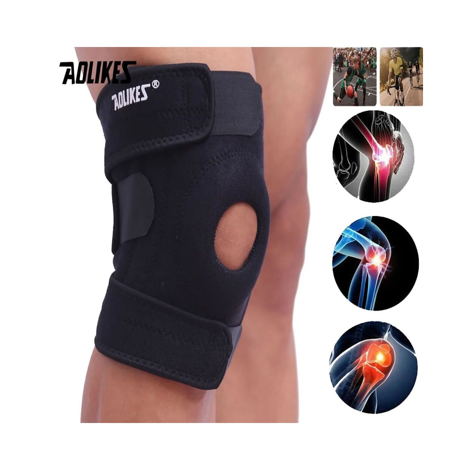 Knee support Knee brace Extra Large Size For leg pain knee cap knee pain relief device for men and women